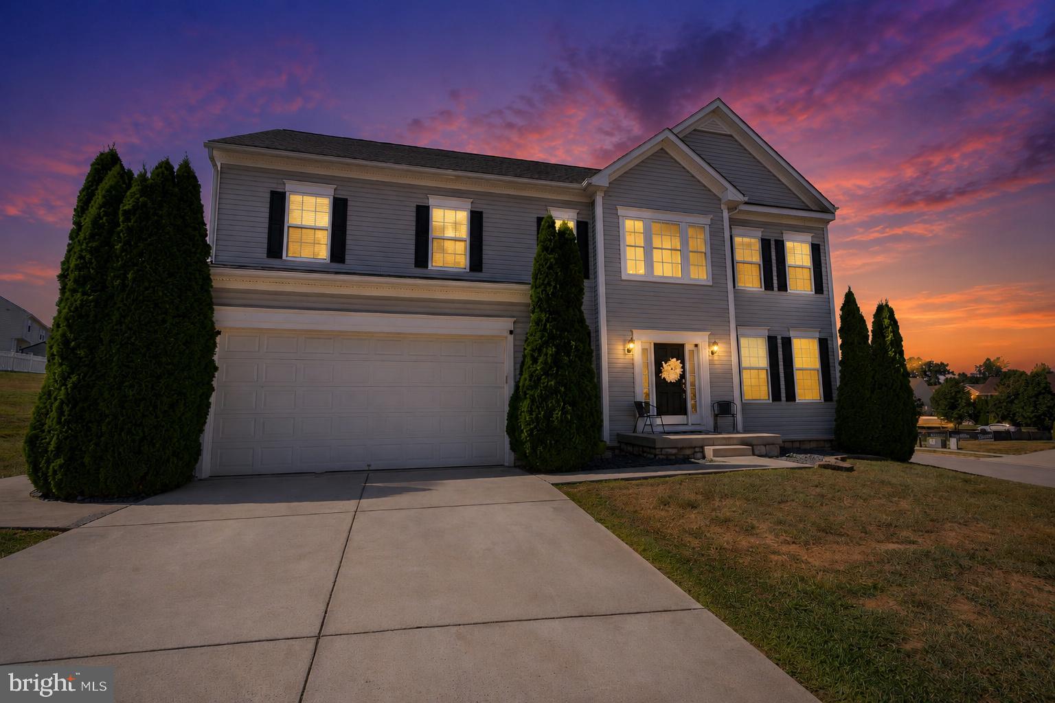 This beautiful two-story colonial is the perfect blend of elegance, comfort, and thoughtful design—an exceptional home that truly has it all.

Inside, you’ll find four spacious bedrooms and three-and-a-half baths, complemented by nine-foot ceilings, recessed lighting, rich finishes, granite countertops, and stainless steel appliances that give the home a polished, modern feel. The open layout is anchored by a grand two-story foyer, complete with a striking overlook that adds both drama and architectural charm.

The second floor features four bedrooms, including a massive owner’s suite with a luxurious primary bathroom designed for relaxation. A second-floor laundry room adds everyday convenience and makes daily living effortless.

The fully finished basement expands the living space even further, offering an office, recreation room, and an additional bedroom—ideal for guests, hobbies, or working from home.

While the interior is impressive, the true showstopper is the custom-built covered patio and outdoor recreation area, accessed directly from the kitchen. This beautifully designed exterior space includes a TV mount and plenty of room to relax or entertain, creating a seamless indoor-outdoor lifestyle that’s hard to beat.

An attached, beautifully finished two-car garage and a desirable corner lot complete the picture, making this home not just functional, but truly special.

Elegant, spacious, and designed for both everyday living and memorable entertaining, this home stands out as an exceptional piece of real estate.