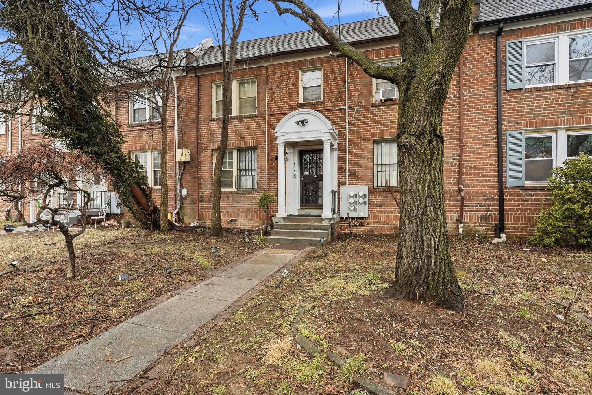 This is a 4-unit apartment building located in the Brookland neighborhood of Washington, D.C. All four units were renovated approximately four years ago and are configured to function as 3-bedroom, 1-bath layouts.

The property can be delivered up to 75% vacant at closing, allowing an investor to immediately lease the three vacant units while maintaining the existing in-place tenant. At stabilization, projected rents are approximately $12,128 per month. Expenses are efficiently managed at roughly 10% of gross income (financials available for verification).

For an FHA buyer, there is an opportunity to occupy one unit while leasing out the remaining units, including the current tenant, generating approximately $8,537 per month in rental income.

Showings are available by appointment.