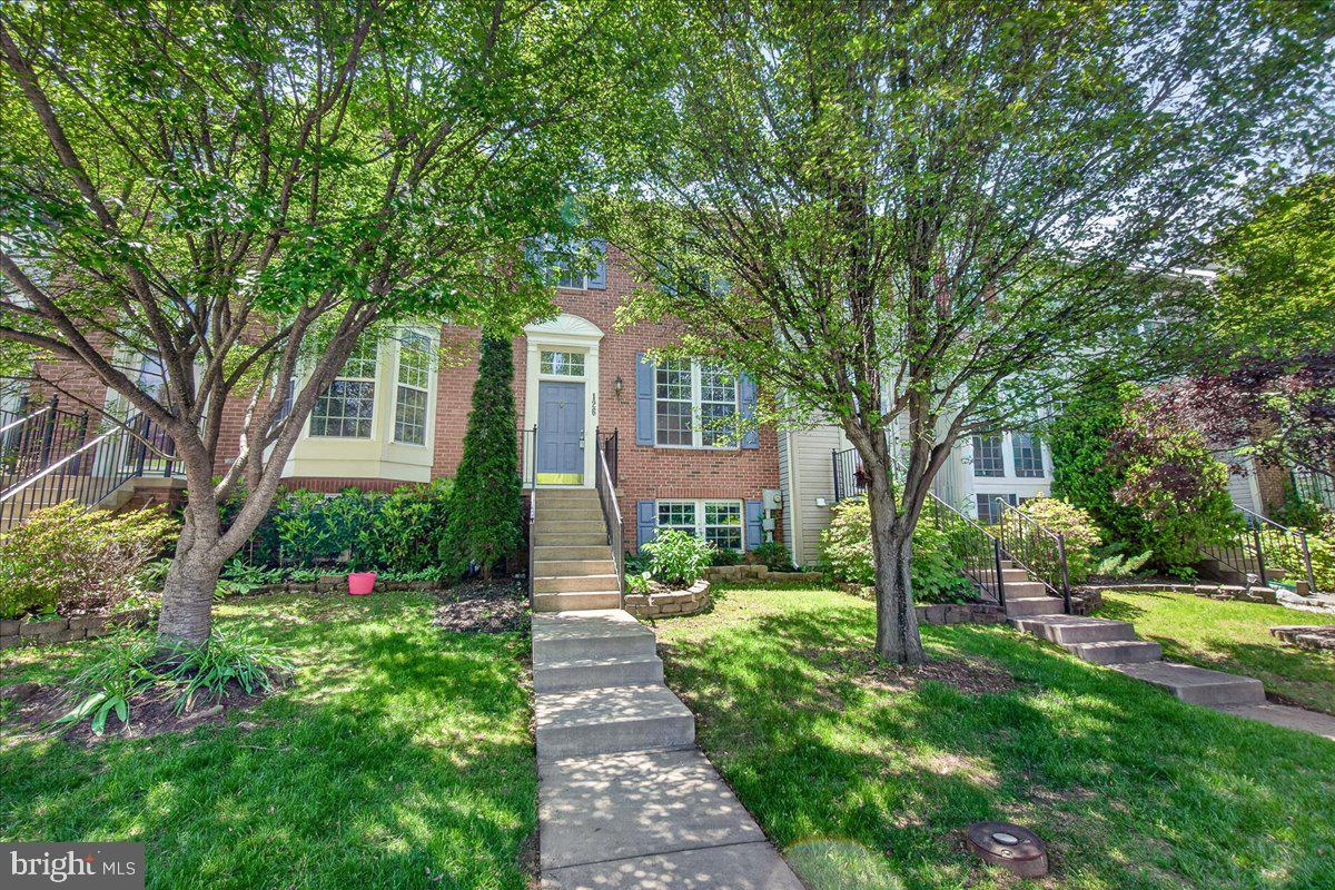 Freshly updated and back on the market! This spacious 4 bedroom, 2.5 bath townhouse features a bright and open main level living area with large windows that bring in abundant natural light. The kitchen features ample cabinetry, stainless steel appliances, and a functional layout that flows into the dining, sunroom and living spaces. Upstairs you’ll find generously sized bedrooms, including a primary suite with en-suite bath and walk-in closet. The fully finished basement provides a large recreation area ideal for entertaining, plus a home office or potential 4th bedroom, along with additional storage space. Outside, enjoy a large backyard, two assigned parking spaces directly in front of the home for everyday convenience and plenty of visitor parking. Excellent opportunity in a desirable commuter friendly area near shopping and dining. Conveniently located near MARC train, Routes 15 and 340 for easy commuting. Don't miss this opportunity to own a well located home with space, comfort, and value!