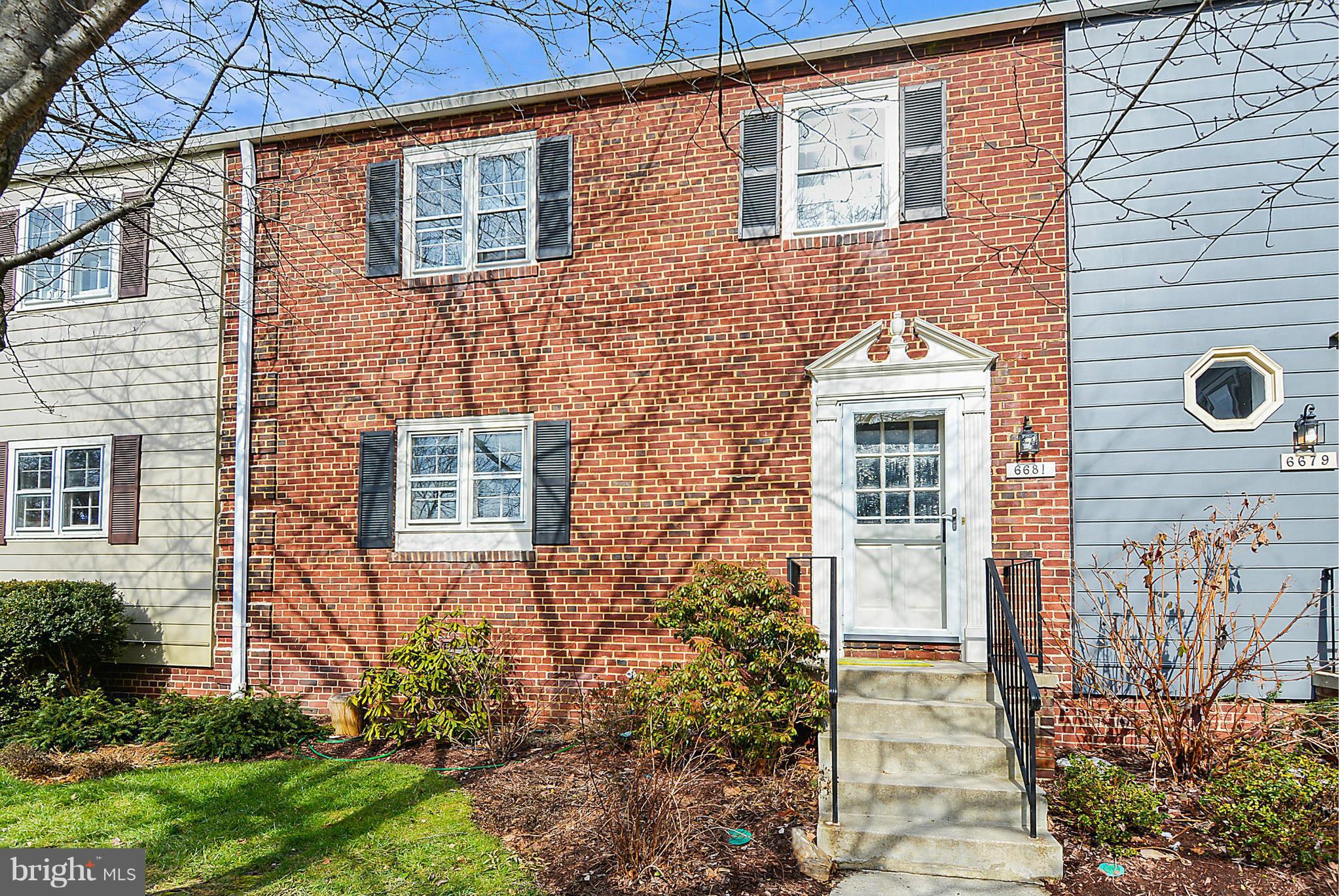 Light & bright Rosewood model.  Large pantry/bike closet in table space kitchen. Hardwood floors in the living room & dining room. Fireplace. French doors from dining room to deck. Attic storage. Expanded deck backs to courtyard with direct access to Norwood Park.  Minutes to metro, shops, restaurants, Bethesda pool & Capital Crescent Trail.