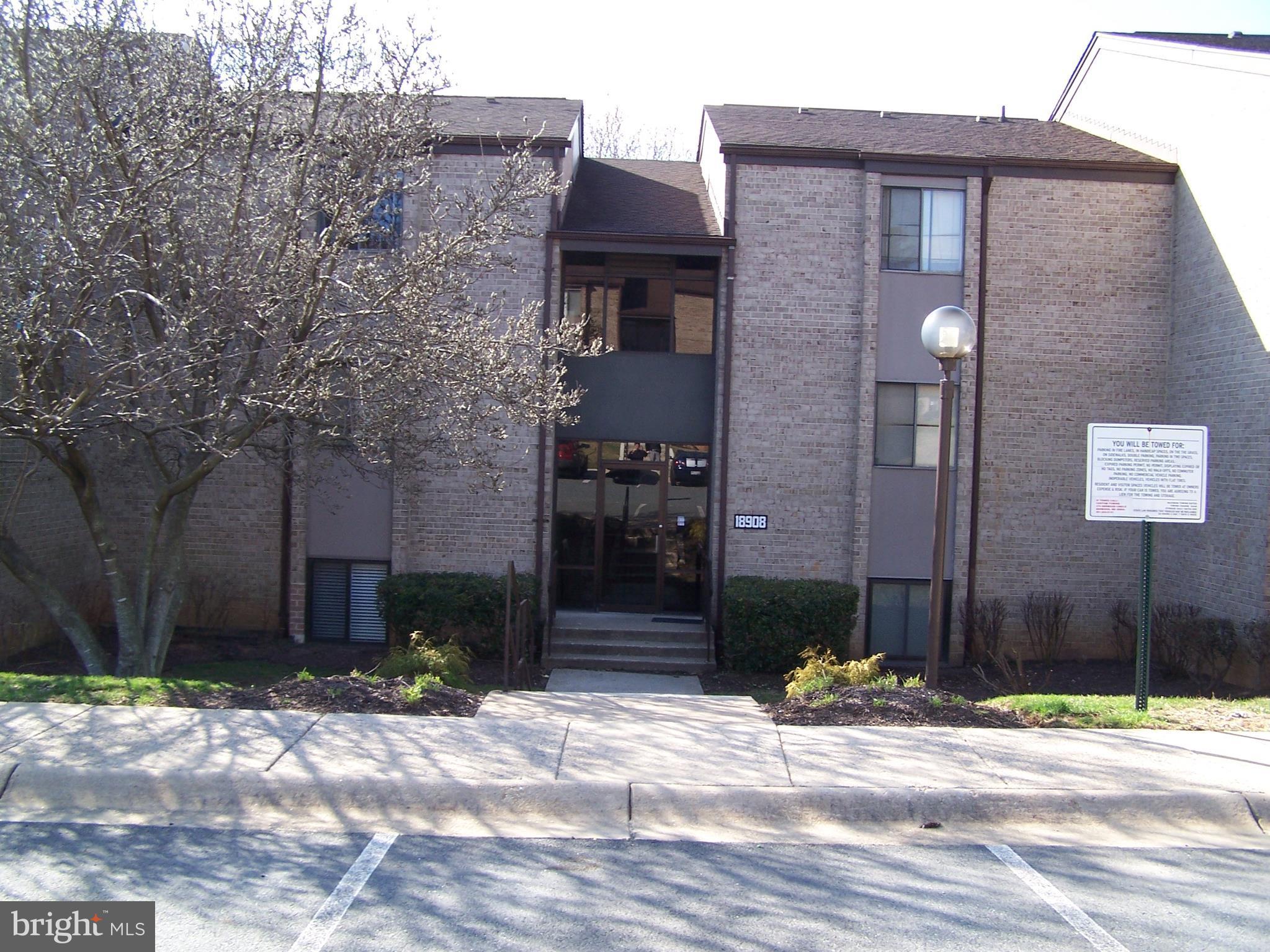 Save on this upgraded condo, all utilities included, top floor unit with no carpet, open floor plan, plenty of windows. Kitchen with granite counter top. Main br. has two walk in closets. Plenty of parking. Easy access to shops, restaurants, mall, 270/495 exits. Washer & dryer in unit. Pets on case by case under 30 lbs. with extra deposit. Available July 1st! Owners require credit scores to be above 640, call me if any questions or for exceptions.