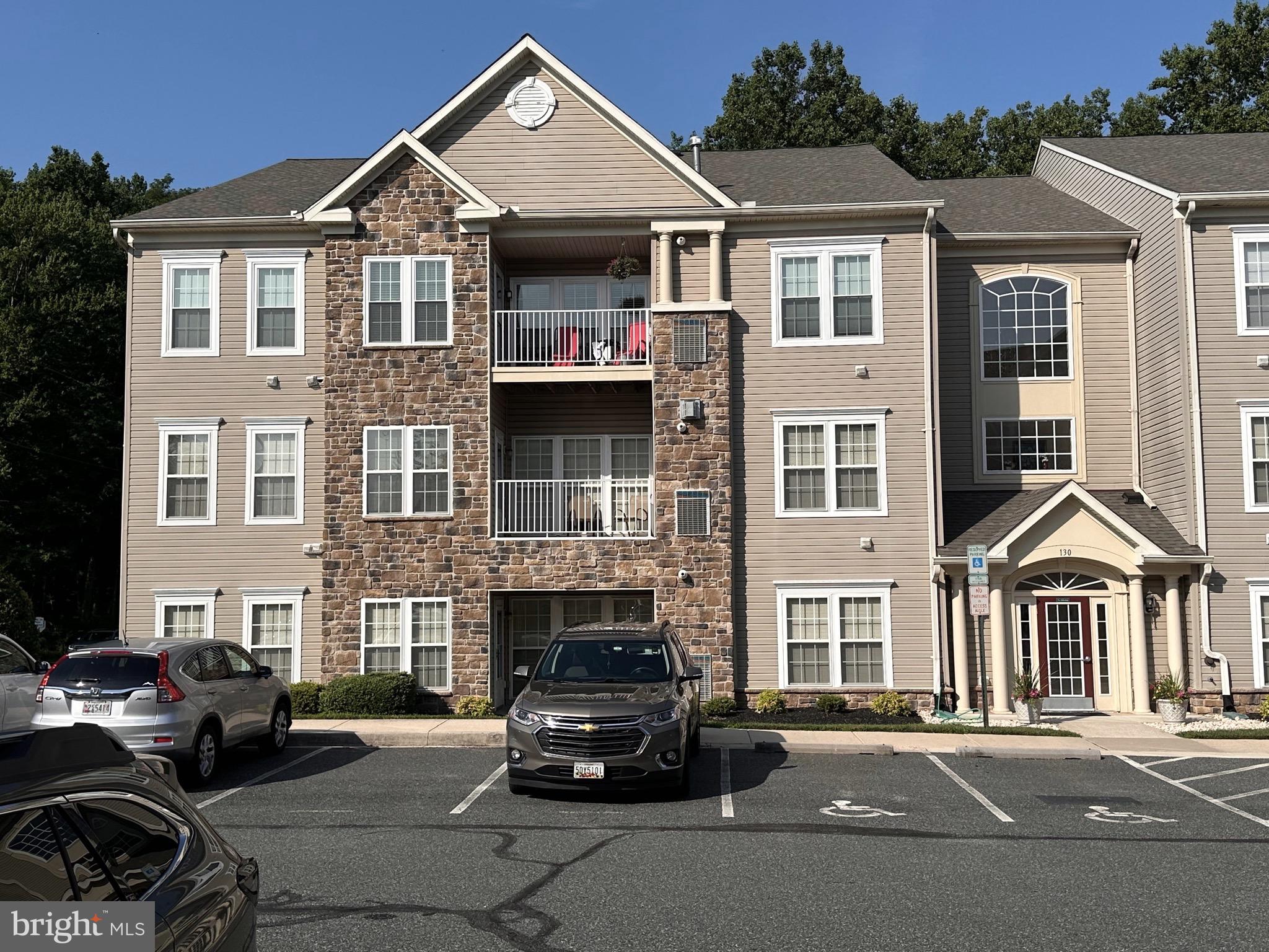 Don't miss out on this seldom available 55+ Condo Unit!   Well maintained Condominium Complex w/Elevator adjacent to the Ma and Pa Hiking Trail.  Spacious, Second Floor  2 Bedroom, 2 Bath Unit w/Open Floor plan offers Living Room w/Gas Fireplace, Dining Area, Eat-In Kitchen and Study plus Private Balcony.  Move-In Condition. Private setting in Historic Bel Air in walking distance to restaurants and shopping.  Cash Preferred.  Contact Agent for Private Showing.  IMMEDIATE POSSESSION AVAILABLE.