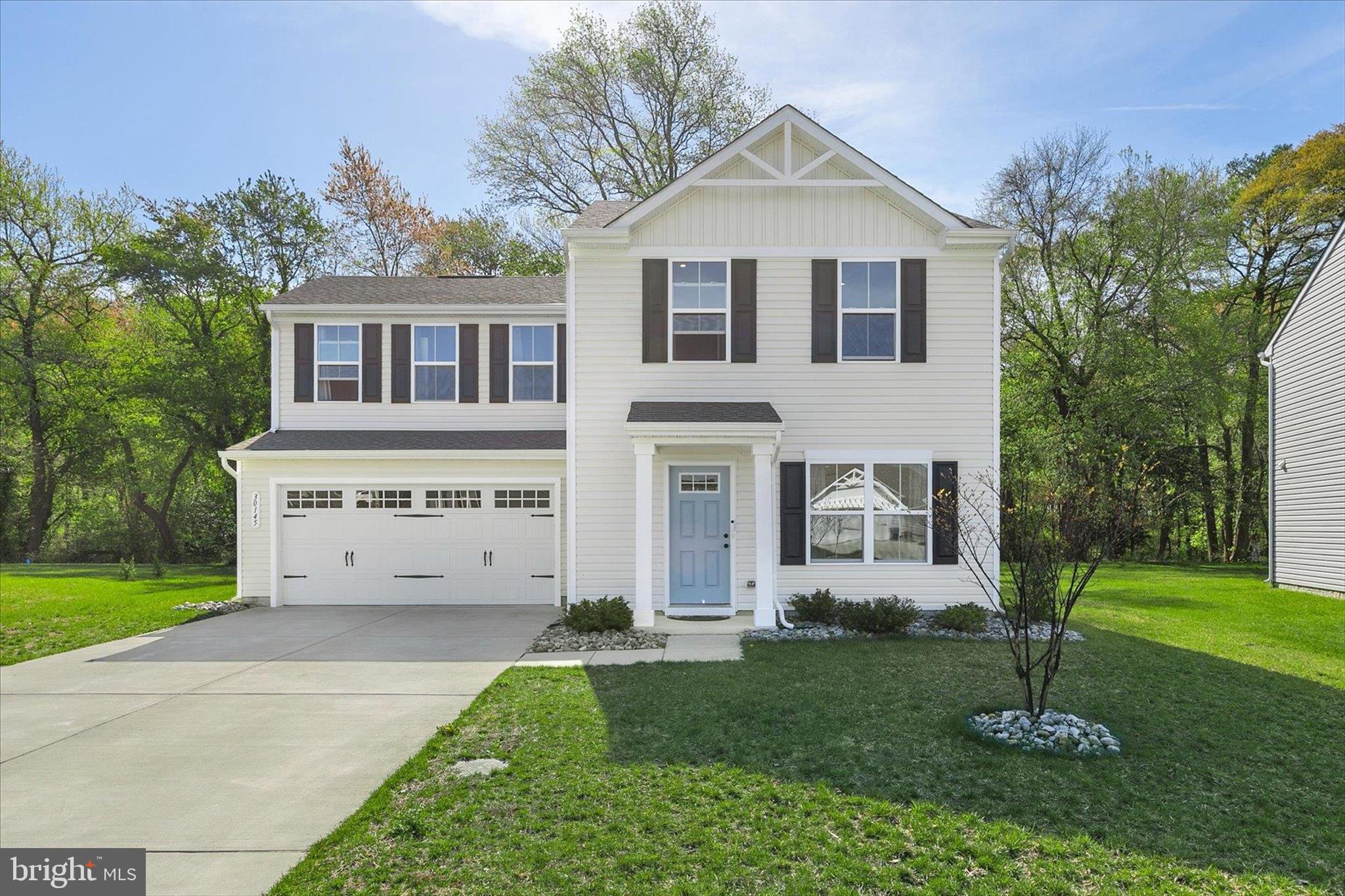 Welcome to effortless coastal living in the charming community of Creek Haven, perfectly positioned just a short drive from the beaches of Fenwick Island and Ocean City.
This nearly new home has been lovingly cared for and thoughtfully enhanced, offering two levels of comfortable, modern living designed to suit both everyday life and entertaining. From the moment you step inside, a welcoming foyer opens to a light-filled living space where the living, dining, and kitchen areas flow seamlessly together. At the heart of the home, the kitchen is both stylish and functional, featuring a center island, quartz countertops, and generous prep space, ideal for gatherings both large and small. A convenient first-floor powder room and interior access to the spacious garage add to the home’s practical appeal. Upstairs, the home continues to impress with three well-appointed bedrooms, including a spacious primary suite with its own private bath. Two additional guest bedrooms, each with walk-in closets, offer comfort and flexibility, while a beautifully maintained hall bath and dedicated laundry room complete the upper level. Step outside and envision the possibilities. The rear yard, framed by mature trees, offers a peaceful backdrop and a blank canvas ready for your personal touch, whether it’s a patio, garden, or outdoor entertaining retreat. Freshly painted throughout with new carpeting on the upper level, this home reflects pride of ownership at every turn. Set within the serene Creek Haven community, you’ll enjoy a quiet neighborhood atmosphere while remaining close to shopping, dining, and all the attractions of the nearby coast.
Thoughtfully maintained and move-in ready, this home is prepared to welcome its next chapter.