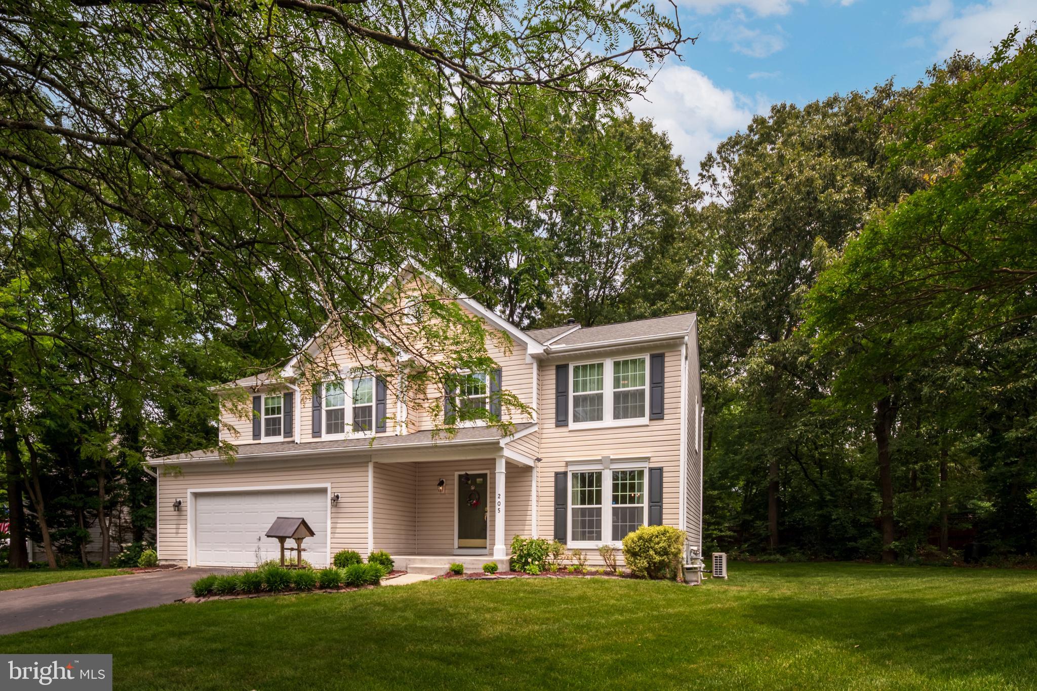 Lovingly maintained one-owner turnkey home in the coveted Fox Chase community!  The main level is full of charm.  The recently remodeled kitchen (2025) boasts solid-maple cabinets with soft-close hinges and dovetailed drawers, luxury quartz countertops, stainless steel appliances, including top-of-the-line refrigerator and dishwasher and an upgraded GE microwave  and stove, plus a heated ceramic floor for comfort.  Just off the kitchen, a maintenance-free screened porch is the perfect place to gather and recharge surrounded by trees and nature.  This level also features cherry hardwood floors throughout and a king-size family room.  On the upper level, you'll find an oversized primary bedroom with walk-in closet and a spa-inspired remodeled primary bath (2025) that features designer porcelain tile, shower with a folding teak bench, and an upgraded vanity with quartz countertop and medicine cabinets. Four other bedrooms are also found on this level --  one of these bedrooms could be considered another primary bedroom due to its size.  Finally, there is an additional hall bathroom with tub/shower combination.  The lower level offers a recreation room with brand new LVT (pet & kid-friendly  --  2026),  laundry room, and plenty of extra storage space. 
Throughout the home, you'll delight in:  
*Extra space options offered by builder were added to all rooms. 
*Premium lighting (ceiling fans with remotes, puck lights, dimmer switches, and recessed lighting).
*Fresh paint and carpet.
*Recent updates include the roof (2022), HVAC (2024), windows (2024), and washer (2025). 
Fantastic cul-de-sac location has abundant parking and is convenient to major travel routes, shopping, and restaurants.   Don't miss this one!