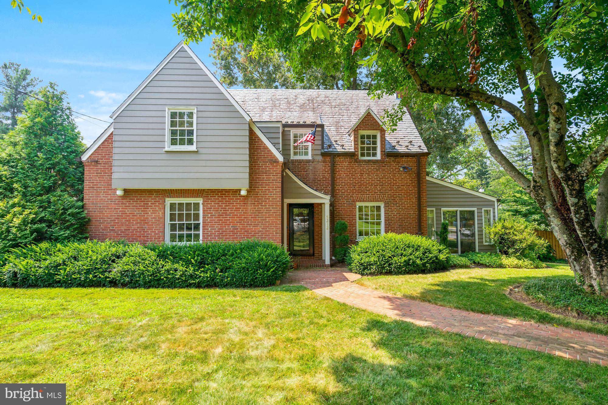 JUST LISTED IN KENWOOD! Please join us this THURSDAY EVENING August 18th for a HAPPY HOUR OPEN HOUSE from 4 - 6 PM! Don't miss this super charming 4 bedroom, 3.5 bathroom home on an expansive corner lot in one of the DMV's most coveted neighborhoods! The first floor of this gorgeous home features a stunning formal living room, cheerful sun room, spacious dining room, updated kitchen, study/bonus 4th bedroom, powder room, and attached two car garage. The second level features a primary bedroom suite with updated bathroom and two closets as well as two additional bedrooms with Jack and Jill bathroom. The lower level has a sunlit recreation room, full bathroom, laundry room, & utility/storage room. The fully fenced backyard has an expansive patio, beautiful gardens, and plenty of room for outdoor activities! Kenwood is one of the most beautiful neighborhoods in the Washington DC area, known for its Cherry Blossoms that bloom very spring, picturesque neighborhood streets, and gorgeous luxury homes. Kenwood is conveniently located in Chevy Chase, just outside Bethesda, with easy access to all major commuter routes, local airports, and downtown Washington DC.
