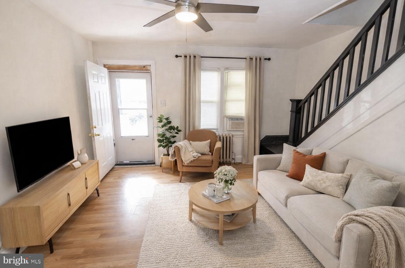Welcome to this inviting 3-bedroom, 1-bath rowhomes located on a quiet block in Philadelphia’s vibrant Haddington neighborhood — a community rich in history, culture, and convenience. This well-maintained home features original hardwood floors that add warmth and character, along with thoughtful updates to the kitchen and bathroom, allowing you to move in or begin generating rental income immediately. Major improvements include replacement windows, a new skylight, and a roof installed in 2016, offering peace of mind for years to come. The home also includes an unfinished basement, providing excellent storage space and future potential for additional living area. Ideally situated near schools, parks, shopping, and public transportation, this property offers easy access to everything the city has to offer — making it perfect for homeowners and investors alike. Schedule your private tour today and discover the opportunity this home provides!