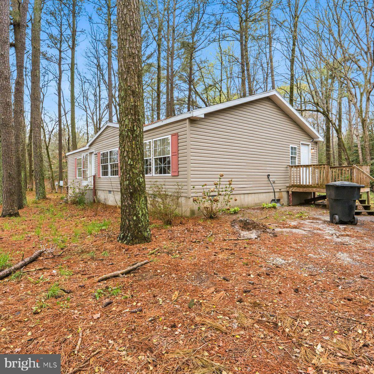 NOW WITH NEW WELL PUMP!! Opportunity awaits at 8434 Hurleys Neck Rd! Nestled on over 4 private acres in scenic Wicomico County, this 3-bedroom, 2-bath manufactured home on a permanent foundation offers a rare blend of space, privacy, and upside. The property has been fully cleaned out and is now cleared of all belongings, making it easy to walk through, assess, and start planning your vision right away. With a spacious layout and peaceful natural surroundings, this home is the perfect canvas for a buyer looking to build equity or an investor seeking their next value-add opportunity.

While the home does need repairs and updates, the potential here is undeniable — whether you’re looking to renovate, rent, or create your own private retreat on acreage. Property is being sold strictly AS-IS. Now open for access and walkthroughs — schedule your showing and explore the possibilities today!