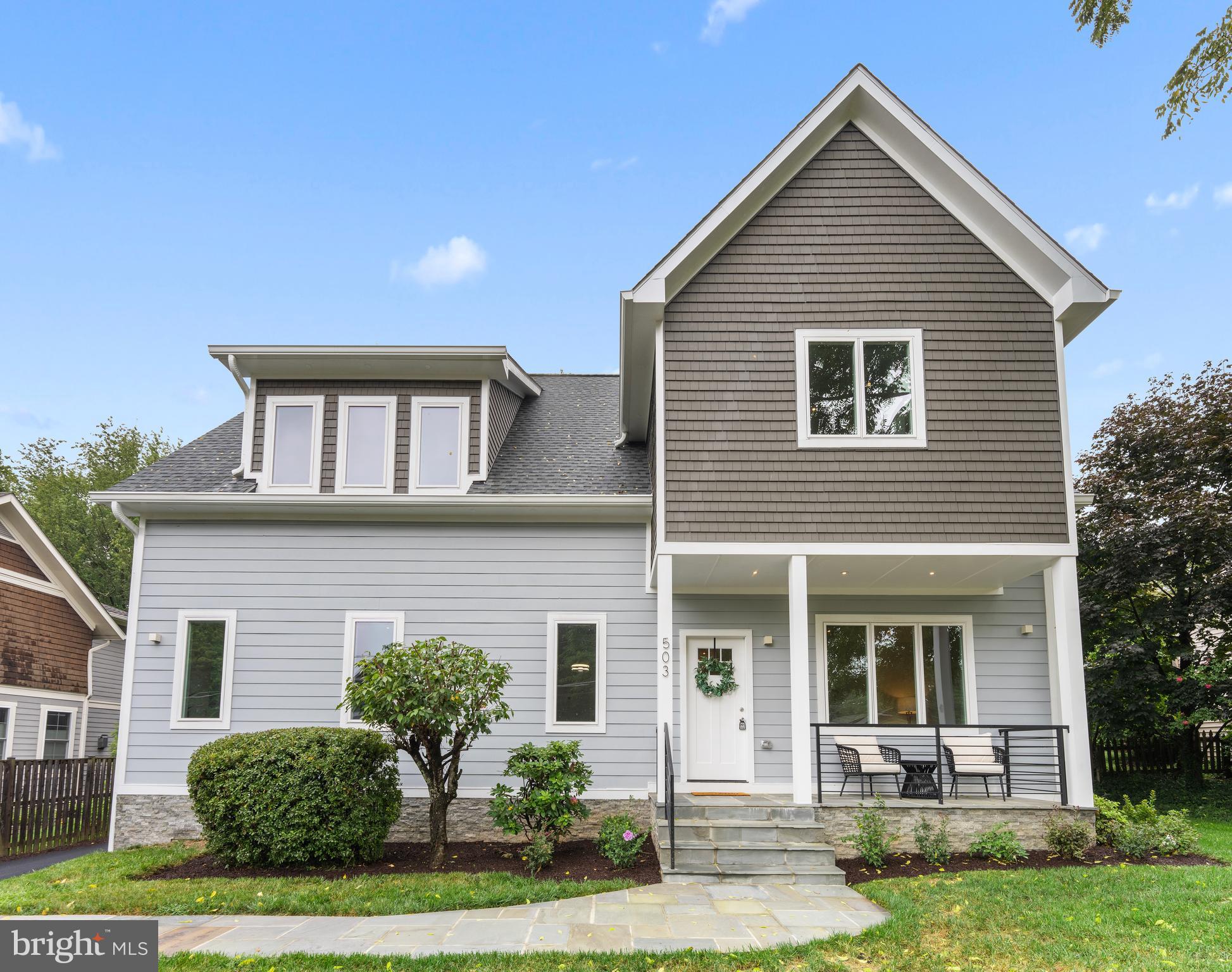 Completely renovated from the foundation up in 2024, this home has been thoughtfully, tastefully and meticulously reimagined. Nestled in the heart of Vienna, just moments away from the vibrant dining and shopping scenes of Church Street and Maple Avenue. Located within the sought-after Louise Archer, Thoreau and Madison school pyramid. 

The light and bright entry welcomes you into this European inspired home. Designed with versatility and comfort in mind, this home is perfect for contemporary  living, featuring both main and upper-level primary suites. Modern conveniences are at your fingertips, with a dedicated main-level office and a home gym space on the lower level.

This home's design masterfully blends functionality with European elegance. You'll find contemporary German Hacker kitchen cabinets, GROHE plumbing fixtures, and luxurious Iris Italian tile throughout. The blonde, wide-plank engineered hardwood floors provide a warm and inviting ambiance on both the main and upper levels.

The kitchen is a chef's delight, boasting a sleek and timeless design with Hacker cabinets, an integrated pantry, Bosch stainless steel appliances, quartz countertops, and a stylish tile backsplash. Thoughtfully designed features, such as hidden island outlets, add to the kitchen's modern charm. 

The main level seamlessly flows out to a spacious Trex deck, perfect for outdoor entertaining and relaxation, overlooking a beautifully landscaped .32-acre lot. A large shed provides ample space for tinkering and storing all your home maintenance essentials in addition to a detached one-car garage. 

Upstairs, LED accent lighting enhances the staircase leading to a spacious open loft area, which connects three generously sized bedrooms, each with its own en-suite bathroom. The primary bedrooms feature custom closet systems that maximize space and organization. The conveniently located upper-level laundry includes new Samsung front-loading washer and dryer.

The lower level of this home offers a large, open-concept recreational room, complete with a stunning wet bar, custom cabinetry, and a beverage refrigerator, making it perfect for entertaining. Additional features include a sizable storage closet, a dedicated home gym area, and an optional bedroom with a walk-up exit to the backyard.

This home is not only beautiful but also built to last, with new infrastructure elements such as a dual-zone HVAC system, new water heater, new architectural-style roof, new windows and doors, and HardiPlank siding. It's fully ready for you to move in and start enjoying everything it has to offer!