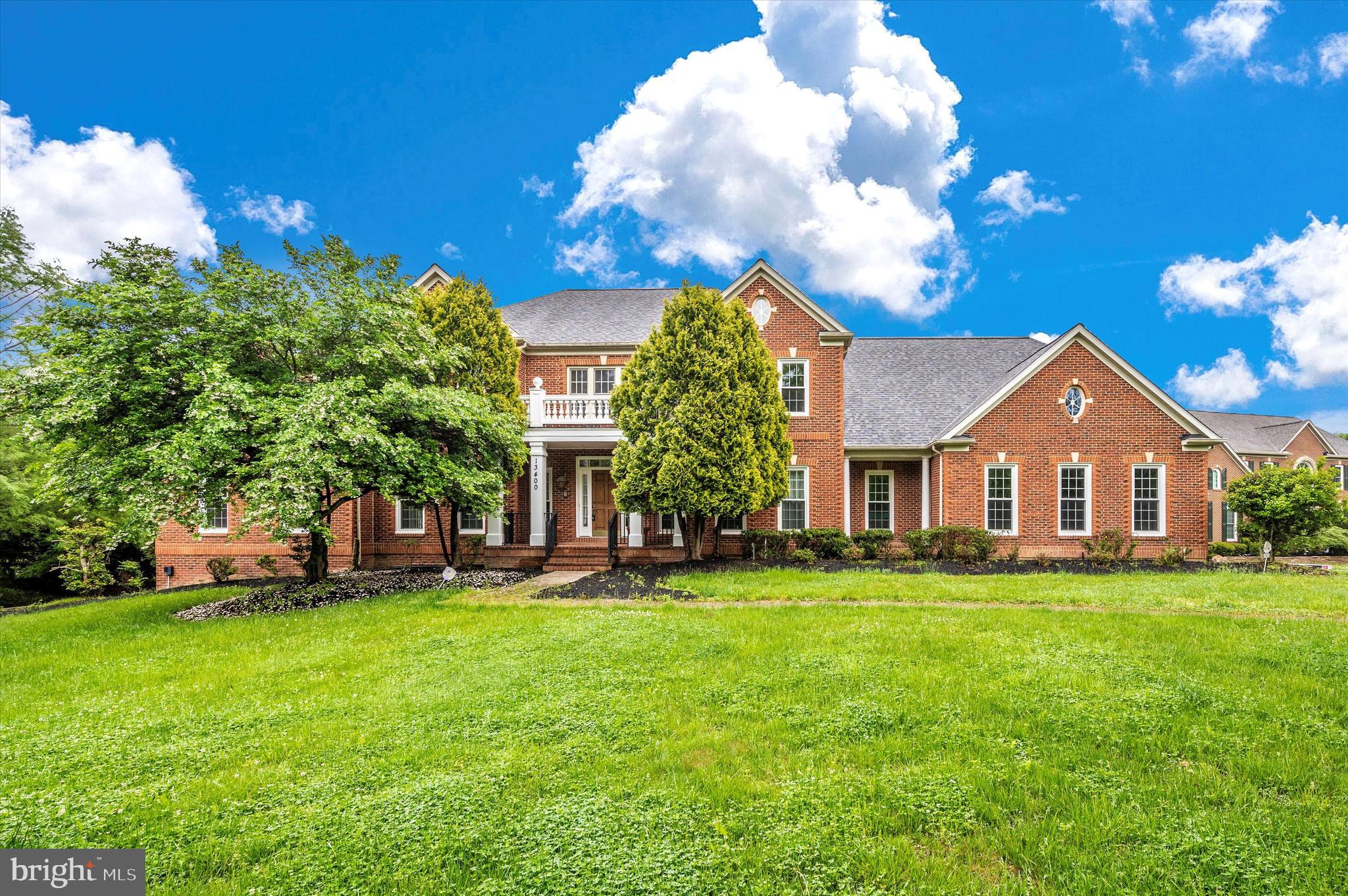 Welcome to this stunning former model home, nestled in the prestigious Stoney Creek Estates neighborhood and highly rated Winston Churchill school district. Boasting 6 bedrooms, 4.5 bathrooms, and situated on just over two acres, this residence epitomizes elegance and comfort. The property features a brand-new roof installed in 2024, a rare find indeed, along with the convenience of public water and sewer services. New Cooktop, New Hot water tank. Spanning over 8,000 square feet, this residence offers a grandeur living experience with spacious rooms, soaring ceilings, and exquisite crown molding throughout. Upon entry through the covered portico, guests are greeted by a majestic 2-story foyer, adorned with a dramatic staircase and a designer powder room. The heart of the home lies in the gourmet island kitchen, adorned with granite countertops, cherry-wood cabinets, a convenient butler’s pantry, and a charming breakfast room. A private office, complete with custom built-in library bookcases, and formal living and dining rooms, featuring crown molding and chair rail detailing, add to the home's allure. The luxurious owner’s suite offers a tranquil sitting  area overlooking the swimming pool, a tray ceiling, walk-in closets, and a spa-style bathroom. Upstairs, discover 4 additional bedrooms and 3 baths, ensuring ample space for family and guests. The basement is an entertainer’s delight, featuring a game room, bar, and an in-law suite. Outside, revel in the best of suburban living with lush greenery and easy access to multiple shopping centers. Whether for multi-generational living or those seeking abundant space, this home is an ideal sanctuary. Completing this exceptional property is a three-car garage, providing ample parking and storage. Don't miss the opportunity to make this extraordinary residence your own!