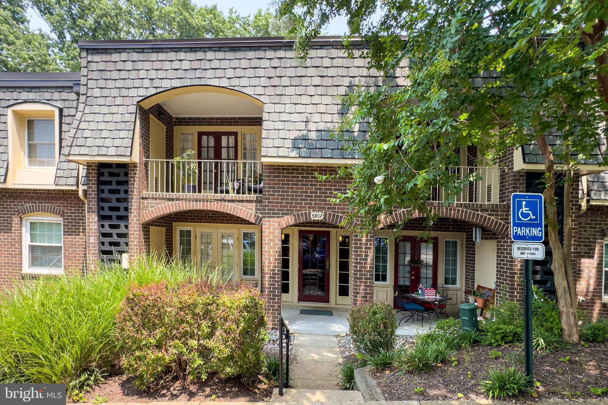 No stairs! Enjoy main-level entry convenience in this rarely available 2-bedroom + DEN, 2 FULL bath condo—elevated above ground level (one flight up) in the rear for added privacy. Ideally situated directly across from the pool and clubhouse, this beautifully updated home combines comfort, style, and convenience. The renovated kitchen features brand-new white Shaker-style cabinetry, new sparkling quartz countertops, subway tile backsplash, stainless steel appliances (including a brand new French Door refrigerator), and new waterproof luxury laminate plank flooring. Both full bathrooms have been completely remodeled with ceramic tile flooring and Bath Fitter tub/shower surrounds with lifetime warranties. French doors in the living room open to a large private balcony overlooking trees—the perfect place to relax or entertain. Spacious bedrooms offer excellent closet space, including a walk-in closet in the primary suite. The versatile den just off the living room makes an ideal home office, guest room, or potential third bedroom. Additional updates include fresh paint, newer neutral carpeting throughout, replaced double-pane windows, and an upgraded electric panel. Enjoy the convenience of a brand new in-unit washer and dryer, plus additional common laundry facilities and extra storage in the building basement. The low $547/month condo fee covers nearly everything except electricity, including gas heat, water, sewer, trash and snow removal, and more. This pet-friendly community offers outstanding amenities including two swimming pools, tennis courts, two clubhouses, a boat lot, and plentiful unassigned parking. Nature lovers will appreciate nearby walking trails leading to Lake Accotink. Commuters will love the easy access to major routes, the Virginia Railway Express, and the Franconia/Springfield Blue Line Metro Station. There is also close-by direct bus service to the Pentagon, and downtown Washington, DC just 16 miles away. You’ll also enjoy being minutes from abundant shopping and dining, including the Springfield Town Center, Whole Foods Market, Trader Joe's, and Giant Food. Located within the highly rated and recently renovated West Springfield High School pyramid. You will love living here!
