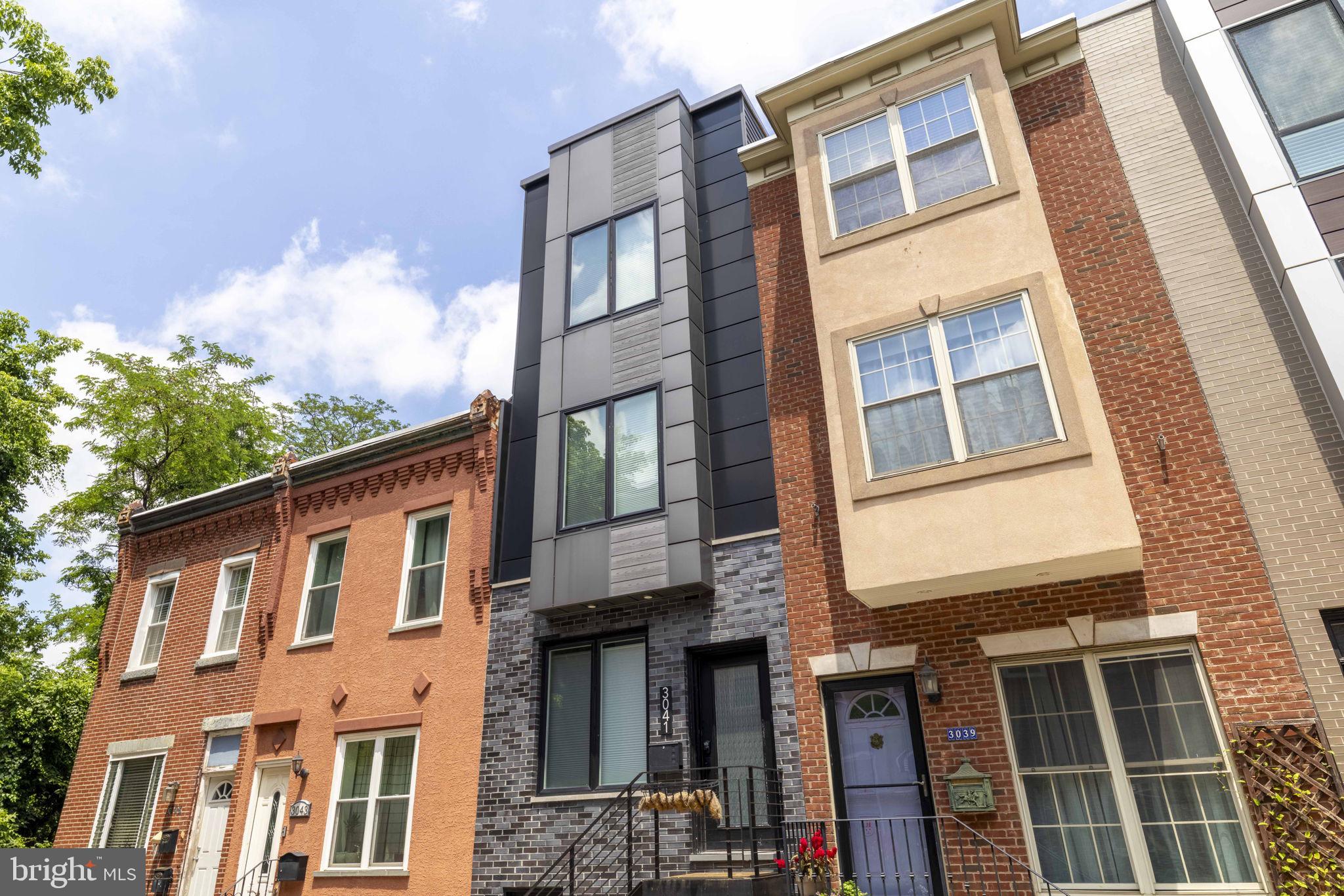 Welcome to 3041 W Harper Street! Built in 2022, this luxury townhome is just steps from Fairmount Park, has tons of open space and outdoor space, is bathed in sunlight and, best of all, has 6 full years remaining on its full property tax abatement. The open plan first floor features high ceilings, hardwood floors and a gourmet kitchen with custom cabinets and smart appliances. The sliding door at the back of the kitchen opens to a spacious patio with a gate that leads to a gorgeous community garden on Girard Avenue. It also provides an easy path to the nearby Aldi and the shops and restaurants on Girard. The second level has two generously sized bedrooms (with super-sized windows for maximum sunlight), spacious and well organized closets, and a huge bathroom with a double sink vanity. The top floor is an expansive owner’s suite that includes a spa bathroom, walk-in closet, and laundry room. From there you’ll find the stairs to a full size roof deck that provides fantastic views of the park and Center City. There’s also a fully finished basement with full bath that can be used as a recreation room, guest room or gym. With a location ideal for its proximity to the Philadelphia Art Museum, Kelly Drive, and some of the best restaurants the city has to offer, 3041 W Harper sits in the heart of Fairmount — a neighborhood celebrated for its walkability and urban energy. Fairmount Park, Boathouse Row, and the Schuylkill River Trail are all close by, making it ideal for anyone who wants the best of city living without sacrificing access to green space and the outdoors. And remember, to top it all off, there are still six years left on the full tax abatement with savings of $7,200 per year.