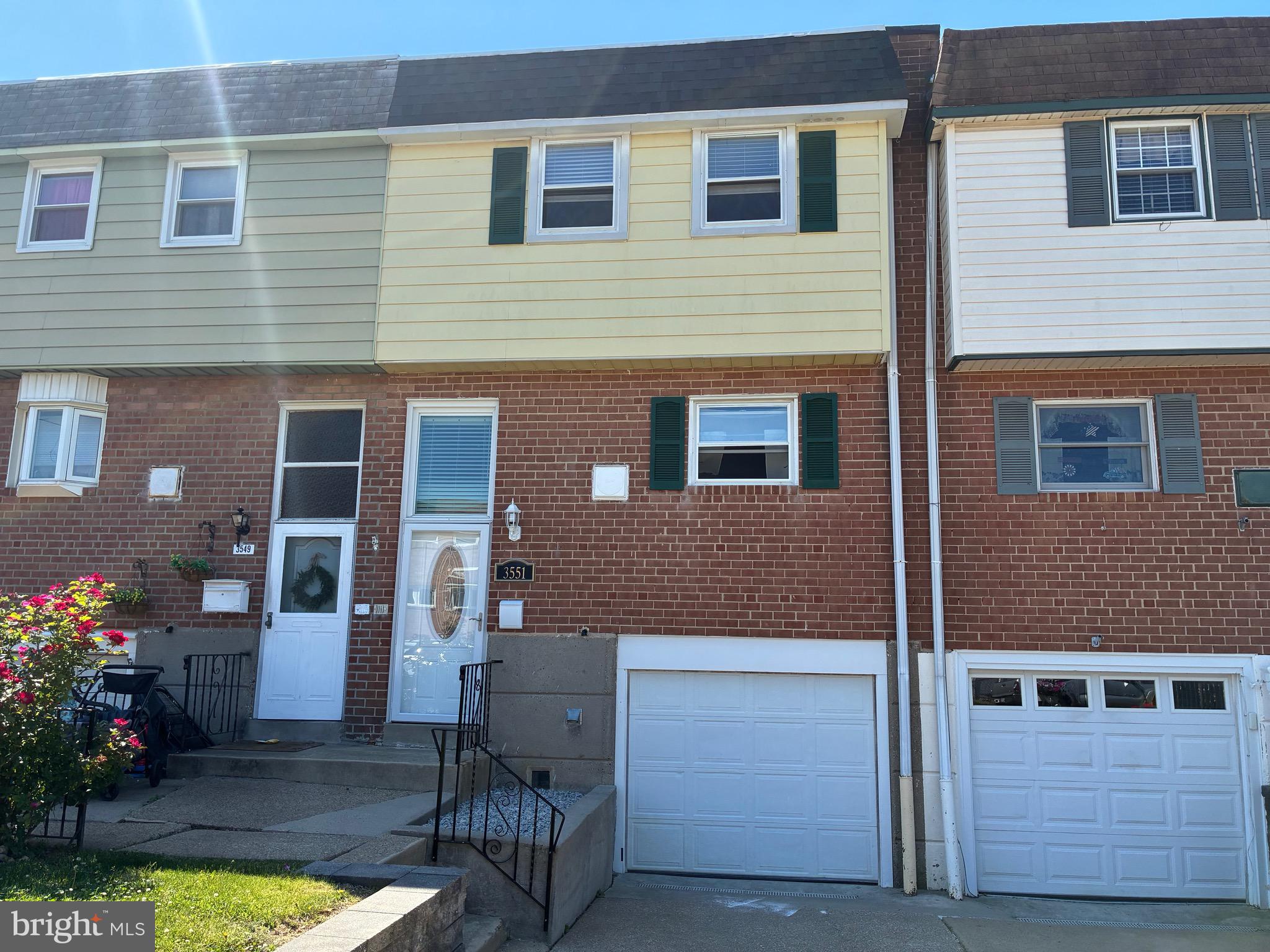 Beautiful 3 Bedroom Row in Morrell Park.  Completely Redone with New Laminate floors & Refurbished Hardwood in Bedrooms. New Bathroom. Modern Kitchen, Finished Basement with exit to Fenced Rear Yard. Front Garage with opener & Fire Door to basement.  Newer Exterior Doors, New Heater and Central Air., Upgraded Electric, Roof just Recoated. Great Value!