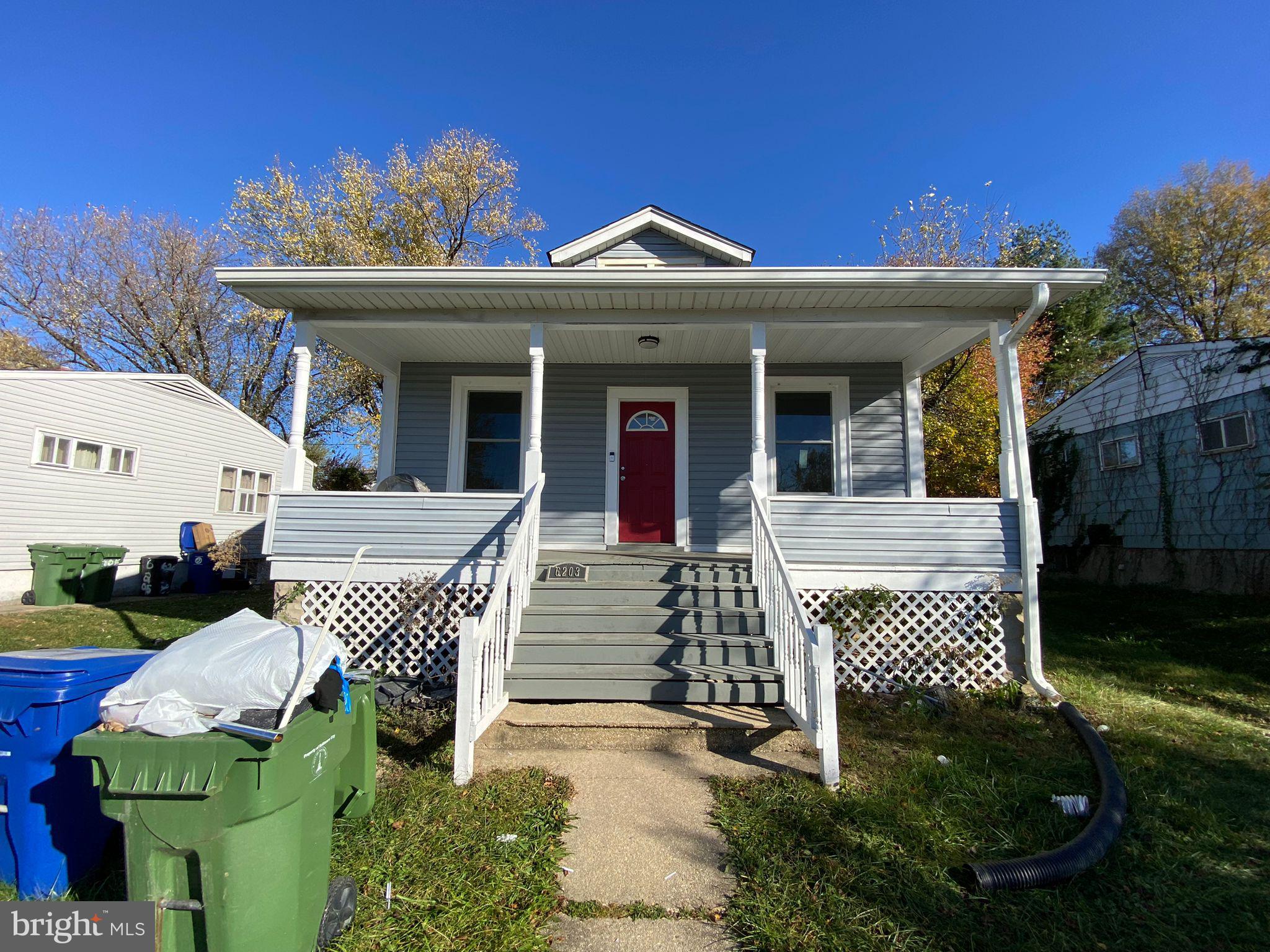 Welcome to this charming 3-bedroom, 2-bathrooms bungalow nestled in the heart of Baltimore City! This classic home combines cozy living with timeless appeal. Featuring a welcoming front porch, spacious living areas, and ample natural light throughout, it’s perfect for relaxing or entertaining. The efficient floor plan includes three generously sized bedrooms, a comfortable full bathroom, and a functional kitchen ready for your personal touch. Outside, enjoy the convenience of a private yard, ideal for gardening or outdoor gatherings. Located close to schools, parks, and all the vibrant amenities Baltimore has to offer, this home is a fantastic opportunity for first-time buyers or savvy investors. Don’t miss out—schedule your tour today! The property is being SOLD AS IS!