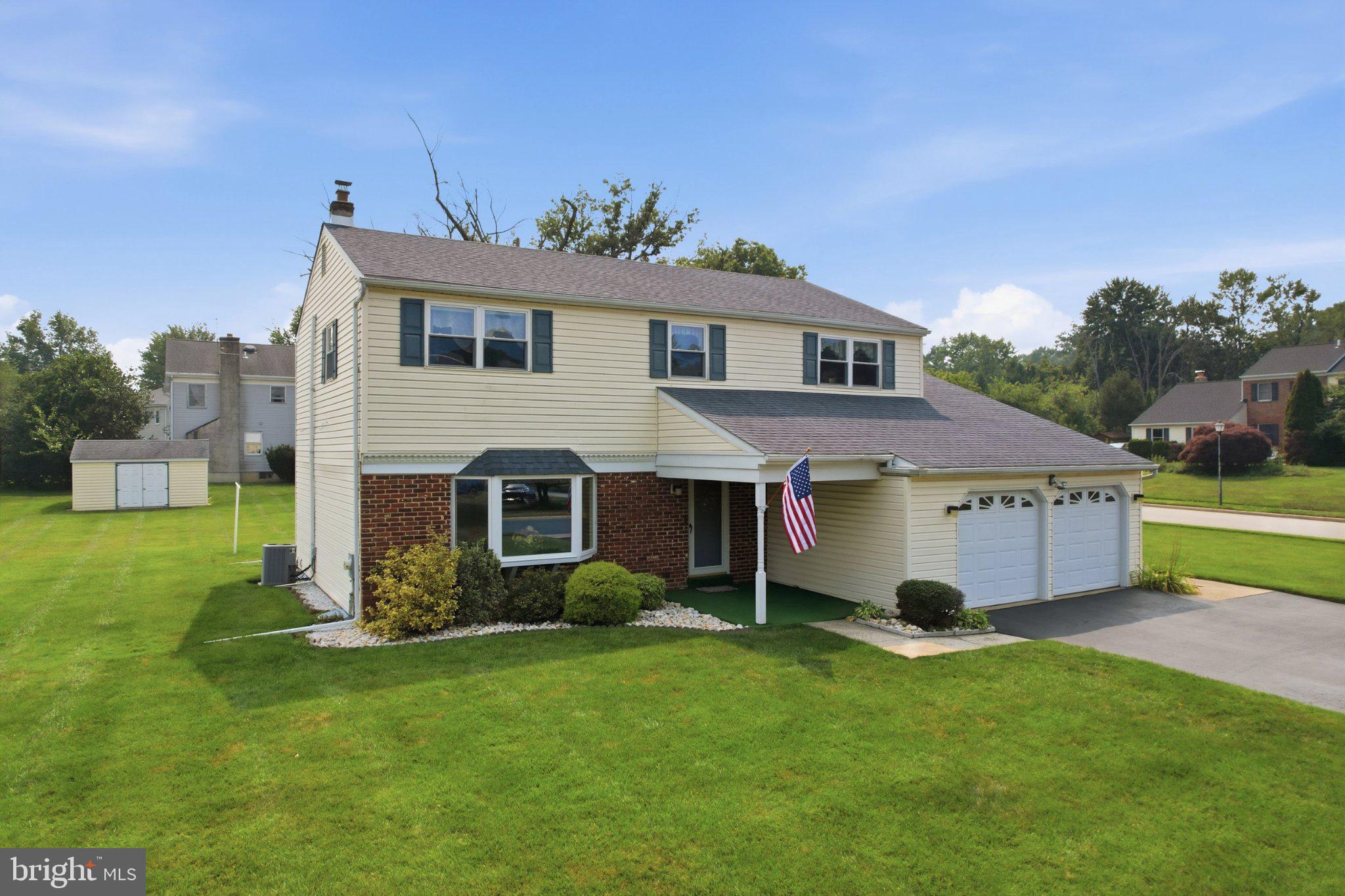 Stop Settling! There's something special about a home that's been truly cared for, and this beautiful 4-bedroom colonial is a perfect example. Nestled on an oversized corner lot in one of East Norriton Township's established neighborhoods, this home offers the comfort, space, and quality that buyers are looking for.

From the moment you arrive, you'll appreciate the exceptional curb appeal and well manicured lawn. Major updates including a newer roof, windows, entry door, and beautifully updated bathrooms allow you to move in with confidence while enjoying the character of a well-built home.

Inside, you'll find spacious living areas designed for everyday living and entertaining, while the bright rear sunroom provides the perfect place to enjoy your morning coffee, unwind with a good book, or gather with family and friends throughout the seasons.

Step outside to discover a backyard featuring a fenced garden ready for your vegetables or flowers, plenty of room to play or entertain, and a convenient storage shed. Every inch of this property reflects thoughtful care and attention to detail.

Living in East Norriton means enjoying a mature community with tree-lined streets, neighborhood pride, nearby parks, shopping, restaurants, Einstein Medical Center, and convenient access to major highways, making commuting to King of Prussia, Plymouth Meeting, and Philadelphia simple. Homes like this don't come along often. If you've been searching for a property that offers lasting quality, modern updates, an outstanding location, and a place you'll truly enjoy coming home to every day, this is one you won't want to miss.