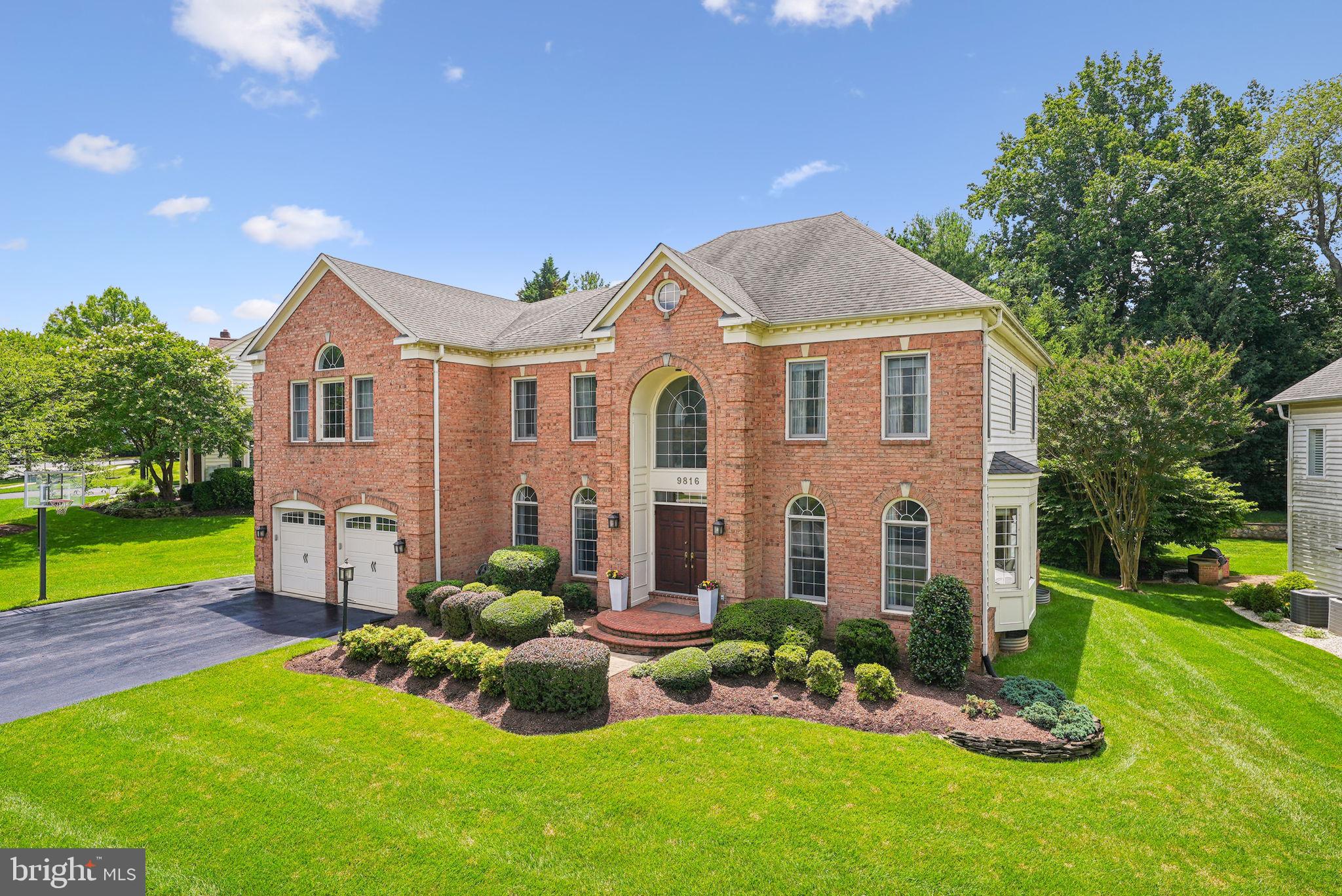 Magnificently sited in the sought-after Willows of Potomac on a premium meticulously manicured lot this stunning 4-bedroom, 4 full bathroom, 2+ 1/2 bath home offers the perfect blend of transitional elegance and everyday comfort. From the moment you arrive, you'll be captivated by its inviting curb appeal and beautifully maintained interior. Step inside to a grand two-story foyer that sets the tone for the impressive design throughout. The inviting family room is filled with natural light and features a wood burning fireplace with full stone surround and creates an airy and open ambiance, perfect for both relaxing and entertaining. The gourmet kitchen is a chef’s dream, featuring sleek stainless steel appliances, granite countertops, ample cabinetry, and a spacious island. Just off the kitchen, step out onto an expansive stone patio with built in gas cooking and a lush back yard.  Working from home is a dream in the main level office suite with sun-filled bay window overlooking the lush grounds.  The home conveniently boasts a formal and informal powder rooms. Upstairs, the primary suite serves as a luxurious retreat, complete with a spa-like ensuite bathroom and generous closet space. The additional bedrooms are equally well-appointed, featuring an ensuite bath and a buddy bathroom for ultimate convenience. The finished walk-up lower level offers even more flexible living space, including a recreation room, home gym,  guest suite, plenty of storage and  a full bathroom.  Beyond the home itself, the Willows of Potomac offers an array of community amenities, including a pool, basketball courts, tennis courts, and playgrounds, ensuring endless opportunities for recreation and relaxation.