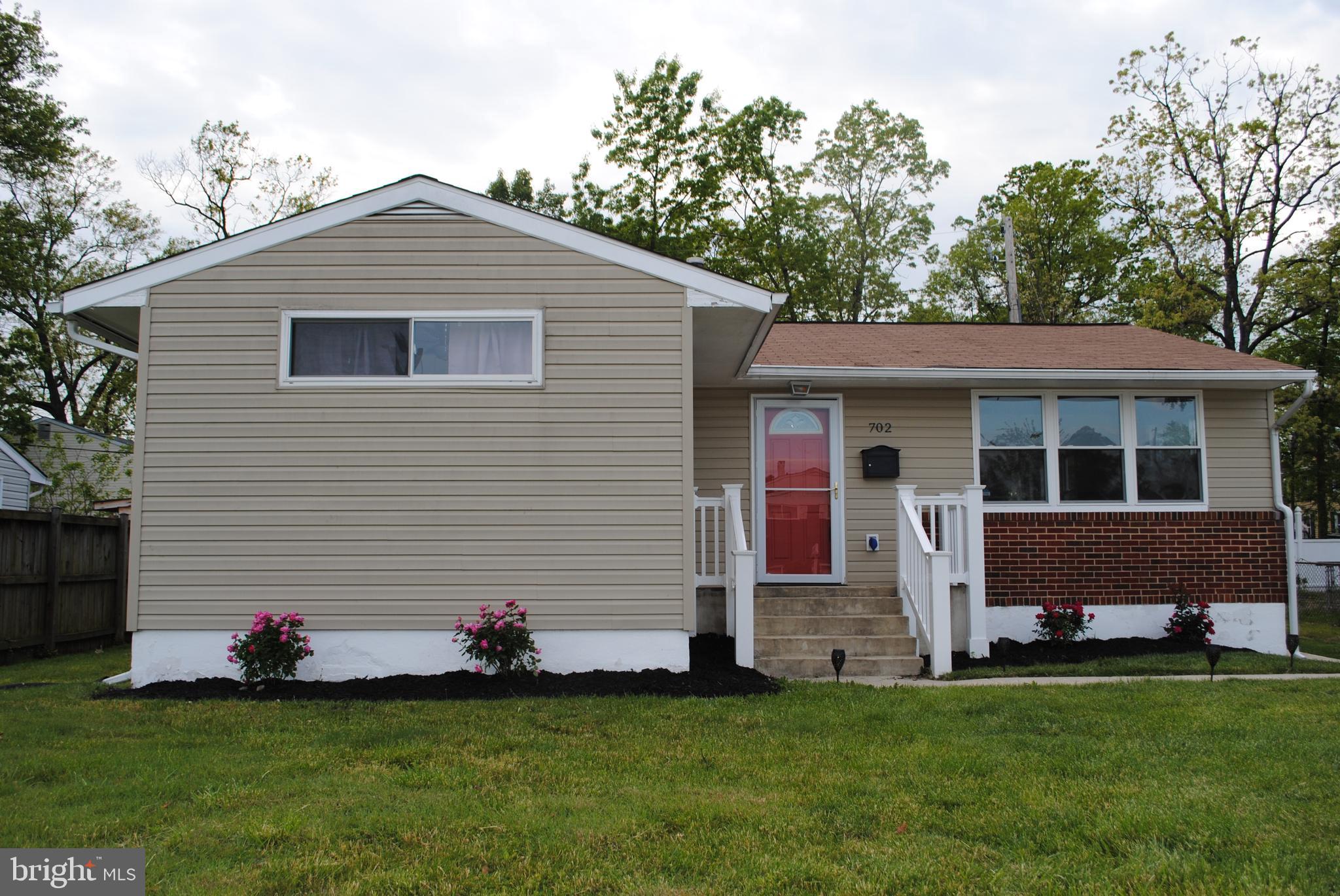 Just my Size - Great Opportunity to own a Single Family home.  Kitchen was renovated less than 4 years ago.Appliances are all less than 4 years old, Roof is 4 years young - Extra Attic insulation will help with the summer heat and chilly nights.  You will notice hardwood floors thru out the main level, with ceramic tile in the kitchen. The lower level is finished for your movie nights, game nights or curling up with a good book. Recessed lights add to the atmosphere and comfort.  For convenience there is off street parking in the driveway for 2 cars.  The backyard has plenty of space to bring your fire pit, your grill and lawn games.Turn the key and Welcome Home.Virtual Tour - https://my.matterport.com/show/?m=yT9Da2fdfmS&mls=1