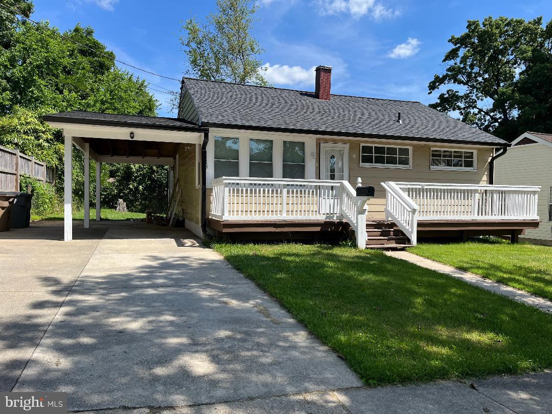 Nestled in the heart of Rockville, this one-level rambler is a must-see! Featuring 3 bedrooms, 1 full bath, and 1 half bath, this home offers comfortable living spaces. The main living area boasts hardwood floors throughout, adding warmth and character, while the windows flood the space with natural sunlight. The kitchen offers ample cabinet space with granite countertops. Adjacent to the kitchen, you'll find the mudroom/multipurpose room with a laundry closet. Outside, a convenient carport provides covered parking, and the spacious driveway accommodates up to four vehicles. The enclosed backyard offers privacy and a serene outdoor retreat.   new windows.  Credit score 700+, great employment and rental history.