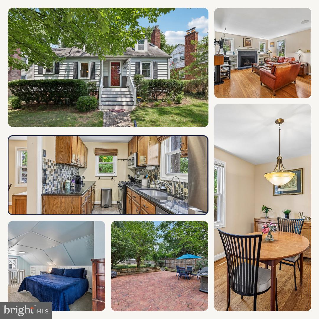 Welcome to 3917 6th St. S., a charming three-level Cape Cod nestled in Arlington's desirable Alcova Heights neighborhood. This well-maintained home offers 3 bedrooms and 2 full bathrooms with a functional layout designed for comfortable living. Beautiful hardwood floors extend throughout the main level, while the upper-level bedroom suite provides a private retreat complete with carpeting and a full bathroom. The lower level features a large unfinished basement offering abundant open space for storage, hobbies, a workshop, or future possibilities, along with a dedicated laundry area with washer, dryer, utility sink, and additional closet storage. The home's attractive curb appeal begins with a low-maintenance front yard featuring mature shrubs and ornamental plantings along its hillside setting. The expansive backyard is shaded by a canopy of mature trees, creating a peaceful setting for relaxing or entertaining, while raised garden beds and a storage shed add both charm and functionality. Ideally located just blocks from Alcova Heights Park, the National Foreign Affairs Training Center, National Guard Bureau Headquarters, and the Army National Guard Readiness Center, the home is also close to shopping, restaurants, and everyday conveniences. With easy access to Columbia Pike, S. George Mason Drive, S. Glebe Road, Route 50, and I-395, commuting throughout Arlington, Northern Virginia, and Washington, DC is effortless.
