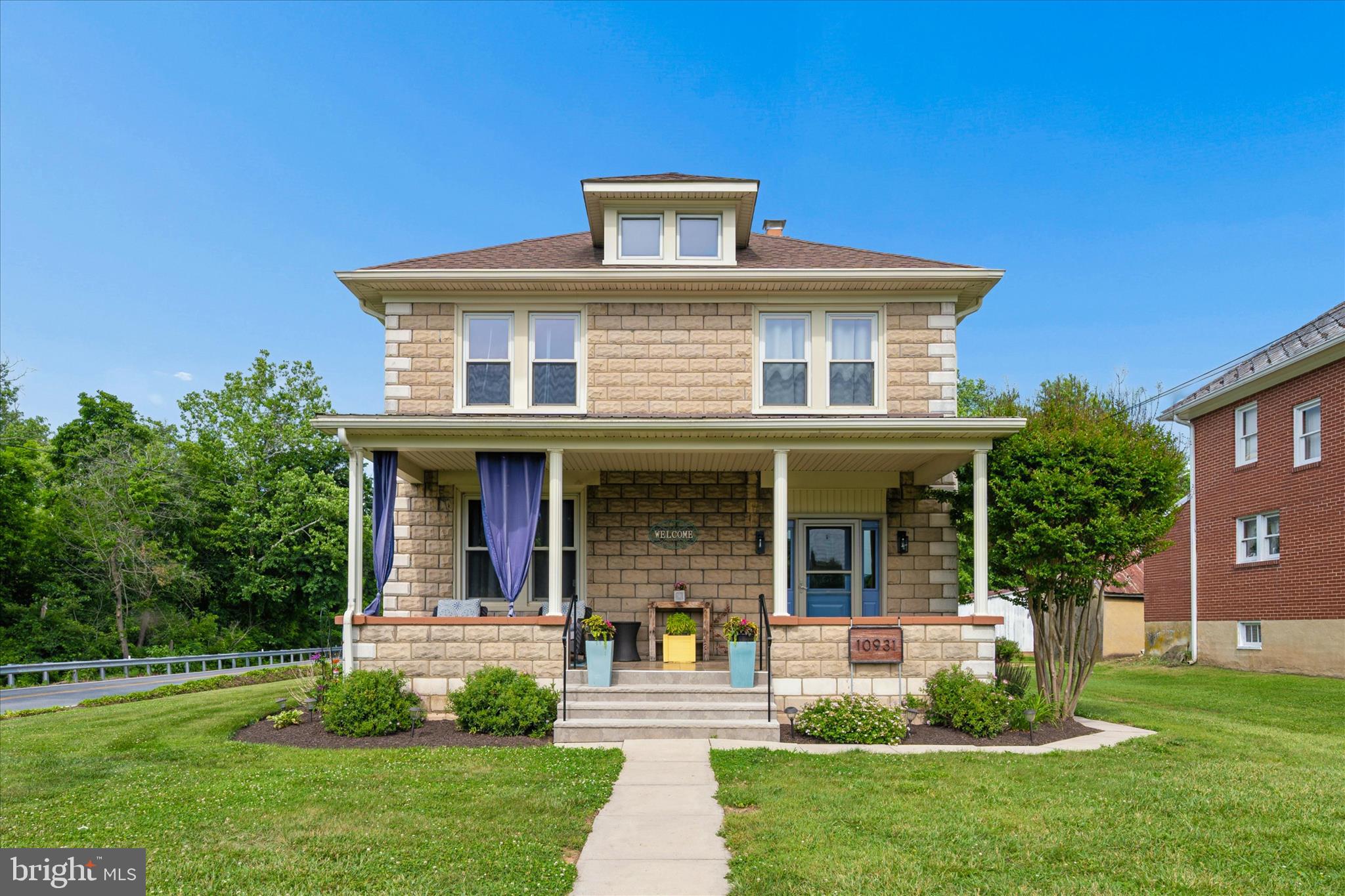 This beautifully maintained 4  bedroom, 1.5 bath home sits on a spacious 0.59 acre lot and offers the perfect blend of charm and modern convenience. Built in 1935, the home showcases timeless details alongside thoughtful updates completed throughout the years. Step inside to a welcoming foyer that leads to a spacious living room, formal dining room, and kitchen, all complemented by beautiful hardwood flooring. A convenient half bath and rear mudroom/porch area complete the main level. Upstairs, you'll find four bedrooms, a full bath, and access to the walk-up attic, providing excellent storage space and future possibilities. Outside, enjoy relaxing or entertaining on the large paver patio overlooking the expansive backyard. The property also features a detached two-car garage and an oversized shed, offering plenty of room for vehicles, hobbies, and storage. Recent improvements include a newer oil tank, hot water heater, sump pump, microwave, bathroom flooring, fresh paint, and numerous additional updates over the years. A complete list of improvements is available in the documents section. This well-cared-for home offers a wonderful combination of classic appeal, functional living space, and room to enjoy both indoors and out. Just minutes from Route 15 and Utica Park.  Don't miss your opportunity to make it yours!