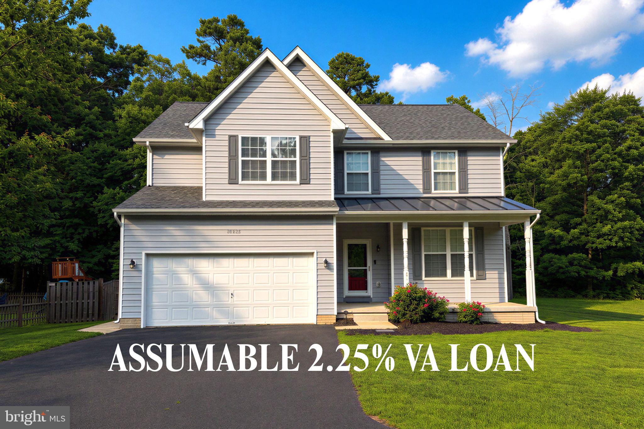 ASSUMABLE VA LOAN AT 2.25% FOR A QUALIFIED VA BUYER! NEW ROOF JUNE 2026. Fully conditioned crawlspace with dehumidifier installed June 2026. The two biggest ticket items most buyers worry about are already taken care of. Add in fresh paint throughout the entire home, and you're walking into a house with no day-one projects waiting for you.
This 4-bedroom, 2.5-bath colonial sits at the end of a cul-de-sac, which means no through traffic and a safe spot for kids to actually play outside. The yard is big, flat, and fully fenced in the back. Step out onto a massive deck with a pergola and you've got your summer headquarters figured out. The location is hard to beat for anyone connected to Pax River. You're right near Gate 3, close enough to walk or bike to work and skip the 235 traffic altogether. Inside, 9-foot ceilings on the main level make every room feel bigger than expected. The two-story family room with a fireplace is the natural gathering spot. The kitchen offers tons of cabinet storage and opens to a large eat-in area, with a separate dining room ready for when you want to entertain. A flexible front room works as a homeschool space, studio, or library, depending on what your life needs.
Upstairs, the owner's suite delivers a true retreat. Spacious bedroom, ensuite bath, and a walk-in closet that's actually walk-in sized. The updated hall bathroom keeps everything on the upper level feeling fresh and modern. Three additional well-sized bedrooms round out the second floor.
A 2-car front-load garage means no more unloading groceries in the rain, and the driveway has plenty of room for extra parking.
Great location, smart layout, no carpet, move-in ready, and the big-ticket updates already handled. This one is ready for its next chapter.