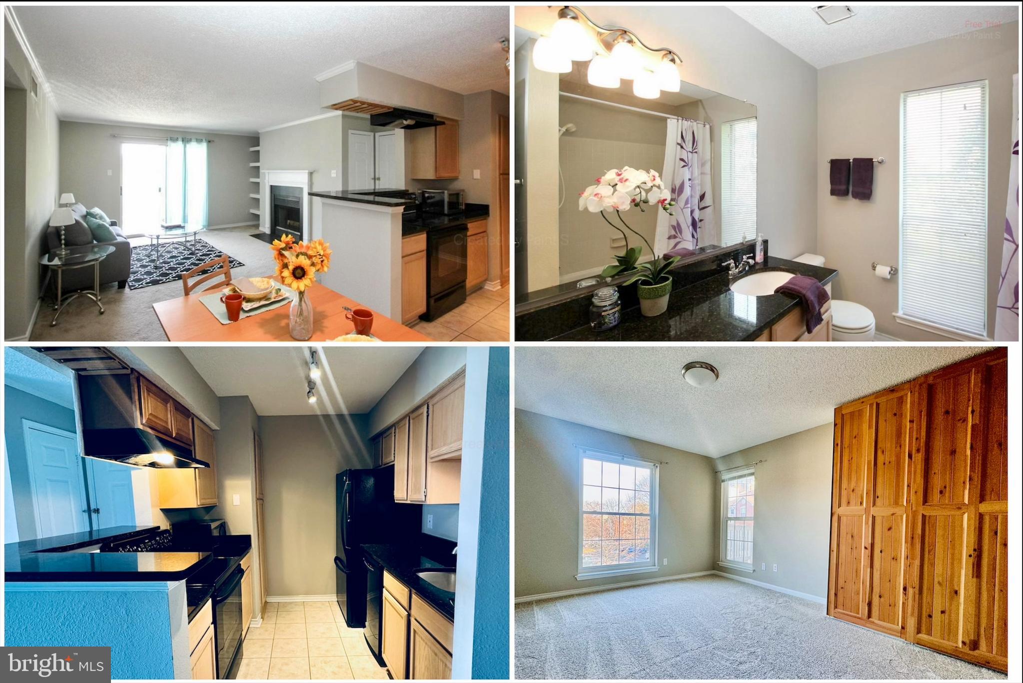 The Fountains at McLean is a fantastic community loaded with amenities in the heart of Tysons Corner! This beautiful 1 BR is in perfect condition! Largest style unit - 762 sq ft!! Brand new carpet, washer, water heater, and built-in bedroom wardrobe. Freshly painted with granite counters in the kitchen and bath, a washer/dryer in the unit, and a wood-burning fireplace! Plenty of parking, and views from the balcony.
