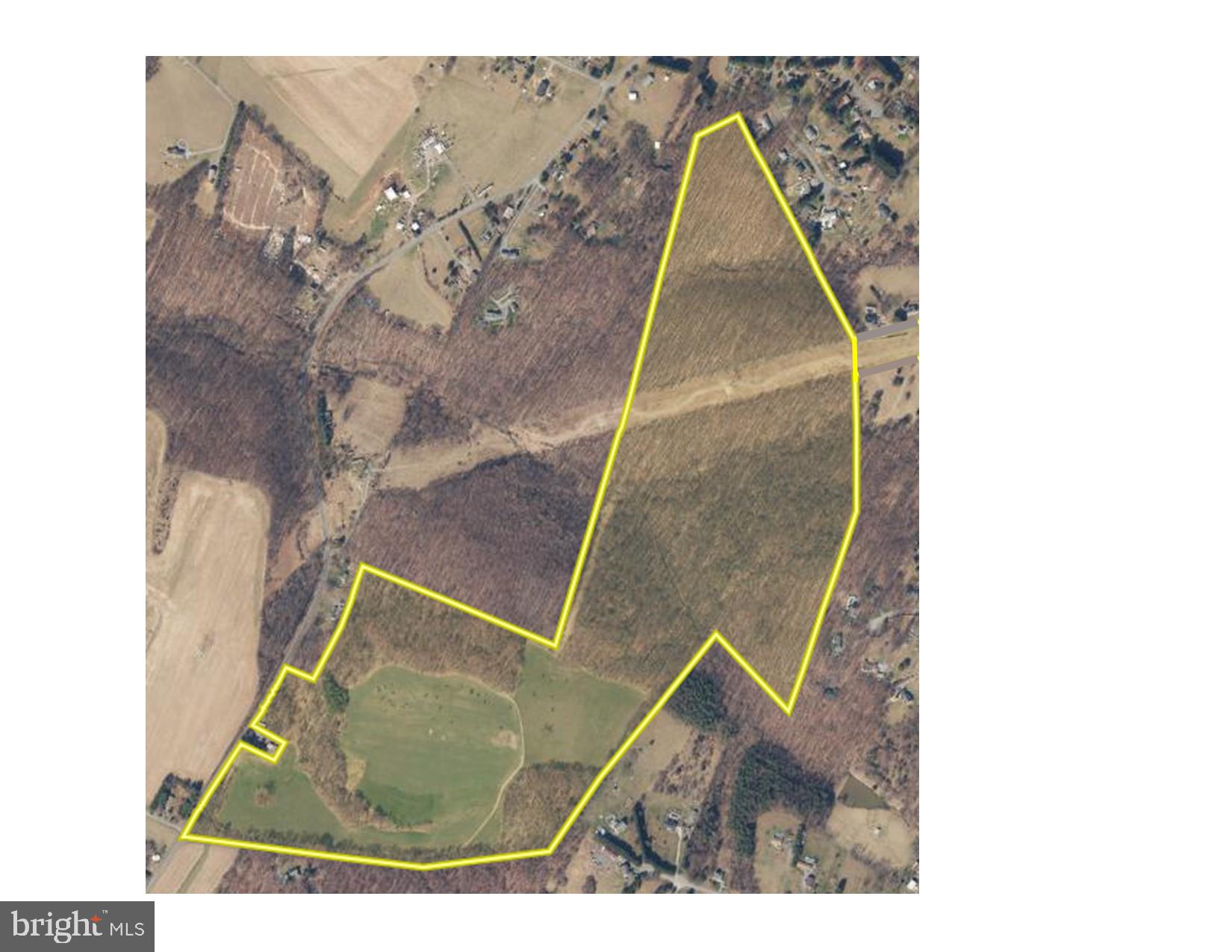 Unique opportunity to purchase a large tract of land (140 acres) in a prime location which has all of its subdivision rights intact.    Serene natural environmental featuring:   35 acres of tillable land, over 100 acres of mostly mature forest with limited undergrowth, 3 running creeks, wildlife galore.  This property is a blank slate available to make your dream come true - possibilities include: keep it as a large private estate,  establish a family compound, or subdivide into rural estate lots.   The property is zoned Agricultural and has eight conventional subdivision rights (10 "agricultural cluster" subdivision rights).   The property qualifies for several land preservation programs under which owner can forfeit some (or all) subdivision rights and receive funding from state and/or county.  

Currently the property has one fully approved home site (an approved septic area and  an existing well).   The property received perc test approved for 4 ADDITIONAL (total of 5) septic areas (each able to support a 4 BR home) in 2006 but the additional septic areas will have to be re-approved.   The perc test approval letters are posted in documents.    Nice views from several possible home sites.   GREAT hunting land.    Convenient location:   4 mile drive to Mt. Airy retail and commercial areas; 4 mile drive to I-70 interchange at MD 27;  20 minute drive to historic downtown Frederick.

Property currently assessed for one SF home and no ag transfer tax due if property use isn't changed.   Buyer responsible for any ag transfer tax due if property is developed beyond one SF home.   Buyer responsible for all due diligence including verifying potential subdivision.