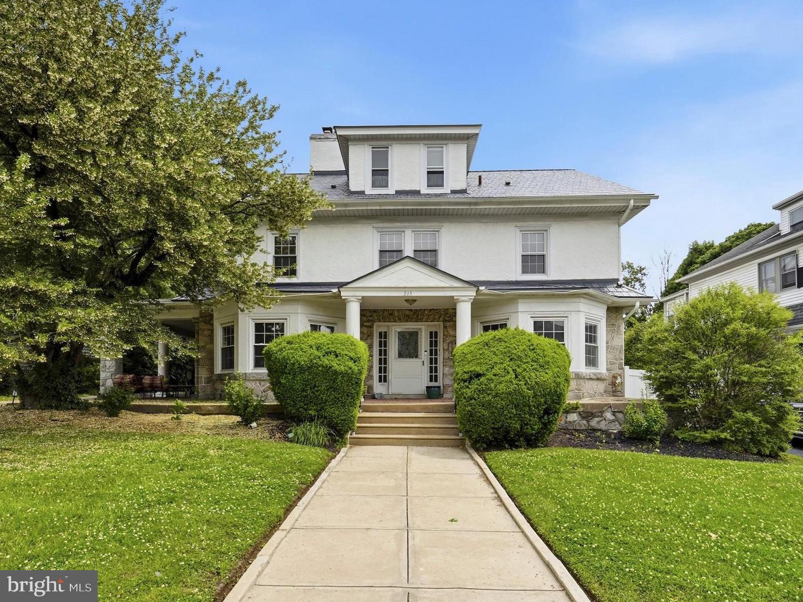 Major Price Improvement — Incredible Value in Drexel Hill!

This beautifully updated center hall Colonial offers exceptional space, character, and modern comfort on a large lot in the heart of Drexel Hill. With a significant new price, this is an outstanding opportunity for buyers seeking a spacious, move-in ready home with room to live, work, entertain, and grow.

This impressive 5+ bedroom, 4.5-bath home features a finished basement, generous outdoor space, and a detached two-car garage with loft storage. A welcoming front porch sets the tone, opening into bright and inviting living spaces with refinished original hardwood floors and a thoughtful, easy flow. The spacious living room, formal dining room, and family room provide multiple areas for everyday living and entertaining, while the wood-burning fireplace adds warmth and classic charm. French-style doors from both the living room and family room open to the side porch, creating a wonderful indoor-outdoor connection.

The kitchen was completely renovated in 2022 and offers the style and function today’s buyers want, including stainless steel appliances, granite countertops, a breakfast bar, custom cabinetry, and a coordinating tile backsplash. A modern powder room completes the main level.

Upstairs, the second floor offers four generously sized bedrooms, including a princess suite with its own en-suite bathroom, plus an updated hall bath. The third floor is dedicated to a spacious primary suite featuring a spa-like bathroom and a huge maxi closet, creating a private retreat with excellent storage and comfort.

The finished basement adds approximately 700 square feet of additional living and entertaining space, complete with a full bathroom featuring tile flooring and a stall shower. An added office/bedroom provides valuable work-from-home flexibility, while the remaining finished space is ideal for a media room, playroom, fitness area, guest space, or entertaining.

This home also offers major system upgrades for peace of mind, including sewer line replacement in 2021, upstairs air conditioning replacement in 2020, a whole-house generator added in 2022, water softener and filtration system added in 2022, a new sump pump in 2023, and roof replacement in 2023.

Outside, the large rear yard offers plenty of space to relax, garden, play, and entertain. An oversized private driveway leads to the detached two-car garage with loft space, providing excellent parking, storage, and workshop potential.

Located in desirable Drexel Hill, 315 Shadeland Avenue offers convenient access to neighborhood favorites, parks, trails, shopping, dining, and public transportation. Enjoy proximity to Drexelbrook, Streetlight Kitchen & Bar, Kent Park, Darby Creek Trail, Naylor’s Run, local playgrounds, the historic Lower Swedish Cabin, and SEPTA trolley access for easy connections throughout Delaware County and into Philadelphia.

With its major price improvement, generous square footage, classic Colonial character, modern updates, significant system improvements, and exceptional lot, 315 Shadeland Avenue is an opportunity buyers should not miss. The sellers are generously offering a $7,500 credit to buyer for their pre-appeal property taxes - this is a steal!