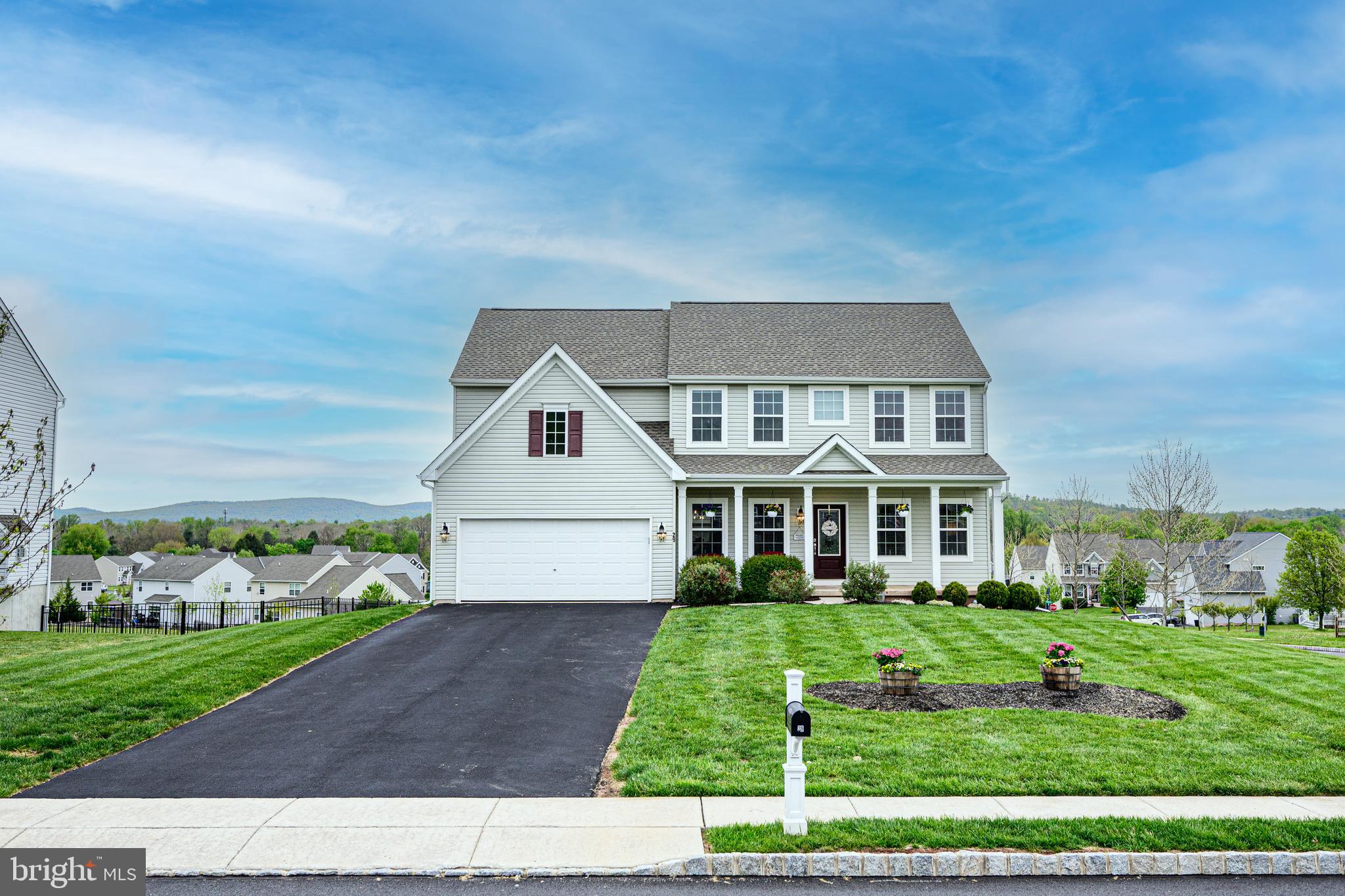 This Keystone Custom Home is better than new! Welcome to 29 Sovereign in Buckingham Preserve, conveniently located near Route 724, Route 422, and Route 100.

The main floor features the open layout buyers love with spacious living areas, a gas fireplace, and a beautiful gourmet kitchen. Upstairs offers 4 bedrooms, 2 full bathrooms, and a large laundry room. The master suite stands out with two huge walk-in closets and the upgraded Venetian shower package with a large luxury shower.

The finished basement takes this home to another level with a custom bar complete with sink and a convenient half bathroom, perfect for entertaining or game days.

Out back, relax on the high-end composite deck, enjoy the hot tub, and take in the beautiful rolling hill views. Additional upgrades include Gemstone exterior lighting, a brand new roof, and an extra-long driveway that comfortably fits twice as many cars compared to the typical home in this neighborhood.

Homes with upgrades like this do not come around often. Schedule your showing, MAKE AN OFFER, and make it yours!