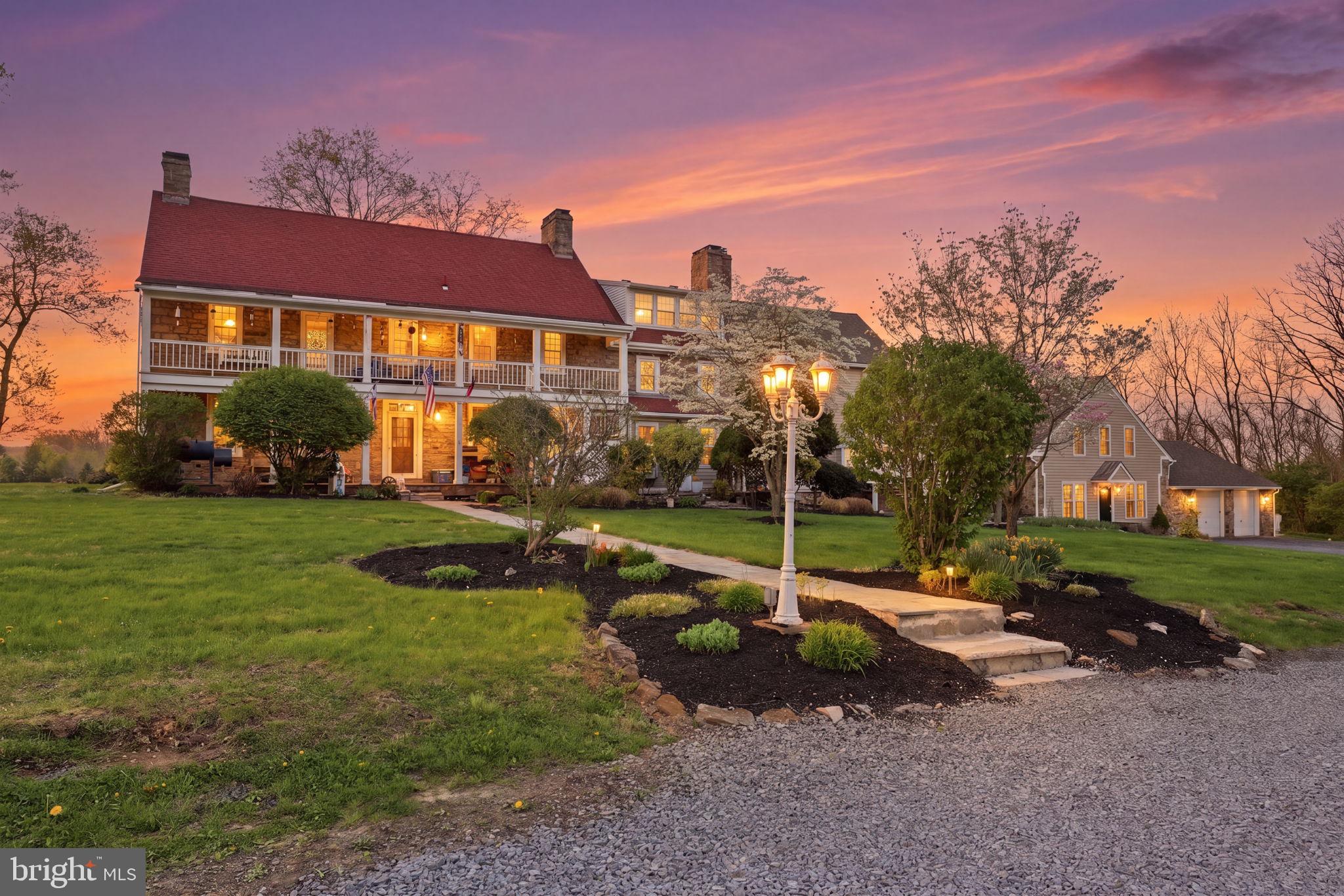 A truly rare Bucks County offering combining historic charm, five independent residences, and the flexibility to serve as a private family compound, income-producing asset, or both—all set on nearly 6 scenic acres in a highly sought-after location. 

This beautifully converted farmhouse estate spans nearly 6 scenic acres and presents a unique opportunity for both refined country living and income generation. The property includes five distinct residences—four within the main farmhouse and a detached carriage house—making it ideal as a multi-generational compound, private family estate, or live-in investment.

Each residence is generously sized and filled with Bucks County charm. Unit 4, the home’s former horse stable, has been thoughtfully renovated and showcases authentic equestrian character, while the detached carriage house (Unit 5) offers a fully updated 3-bedroom home perfect for guests, extended family, or premium rental use.

The remaining units provide flexibility for customization or continued rental income, offering the next owner the ability to tailor the property to their vision. The expansive grounds create a peaceful, estate-like setting with room to enjoy outdoor living, all while being conveniently located minutes to Doylestown, New Hope, and major commuting routes

Whether envisioned as a private retreat, family compound, or hybrid lifestyle investment, this property offers a truly special opportunity to own a piece of Bucks County history with built-in income potential as well as the opportunity to increase income through updating units 1, 2 & 3.

Current, below market rents are:

$1950 (3 beds, 1.5 baths)
$1950 (3 beds, 2 baths)
$1750 (2 beds, 1.5 baths)
$1975 (1 bed, 1.5 baths)
$2870 (3 beds, 2.5 baths)