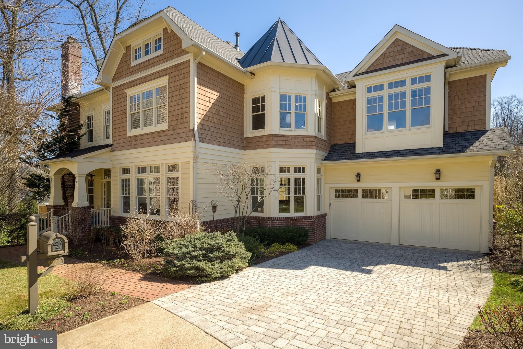 ***OPEN SUNDAY, APRIL 7, FROM 1 TO 4 PM****A perfect combination of location, quality, and style in this nearly new home in the appealing Woodmont neighborhood.  The home has been buffed and polished with these improvements in the last three years: two new heating and air conditioning units; gas water heater; driveway; kitchen refrigerator, dishwasher, disposer, microwave, wall oven; new atrium door in living room opens to new deck with stairs to lower level patio; new stone walls surround patio; new landscaping; fresh paint, wod floors.  ***With "two lights to DC" convenience along with easy access to the Custis Bike Trail, Rosslyn-Ballston business corridor, Pentagon and Crystal Cities, airport, Pentagon, Fort Myer, and Foreign Service Institute.***  Welcoming space with well-proportioned rooms offering a human scale.   Tall windows admit abundant light, and the open, airy feel is enhanced by high ceilings.  Built-ins, plantation shutters, window treatments, landscaping, and lawn sprinklers are in place -- a benefit of a nearly new home.                                                    ***Upstairs, there are four bedrooms, each with a private bath, laundry, linen closet, and treed views from every window.  The versatile top floor with full bathroom has endless possibilities -- private office, studio, playroom, reading retreat, au pair room, or space for a pampered guest.                                                                              The daylight, walkout lower level features an expansive rec room with spots for media, play, games, and entertaining.  It opens to a private patio with stairs to the main level deck-- excellent flow for entertaining or daily living.   The home is served by Taylor Elementary School, Yorktown High School, and in the fall, students will attend the new Dorothy Hamm Middle School -- very desirable to have two schools so close by.  Block to Woodmont playground, rec center.   Within Donaldson Run swimming pool boundaries.  ***Nothing to do but move in and enjoy a beautiful home set amidst greenery.