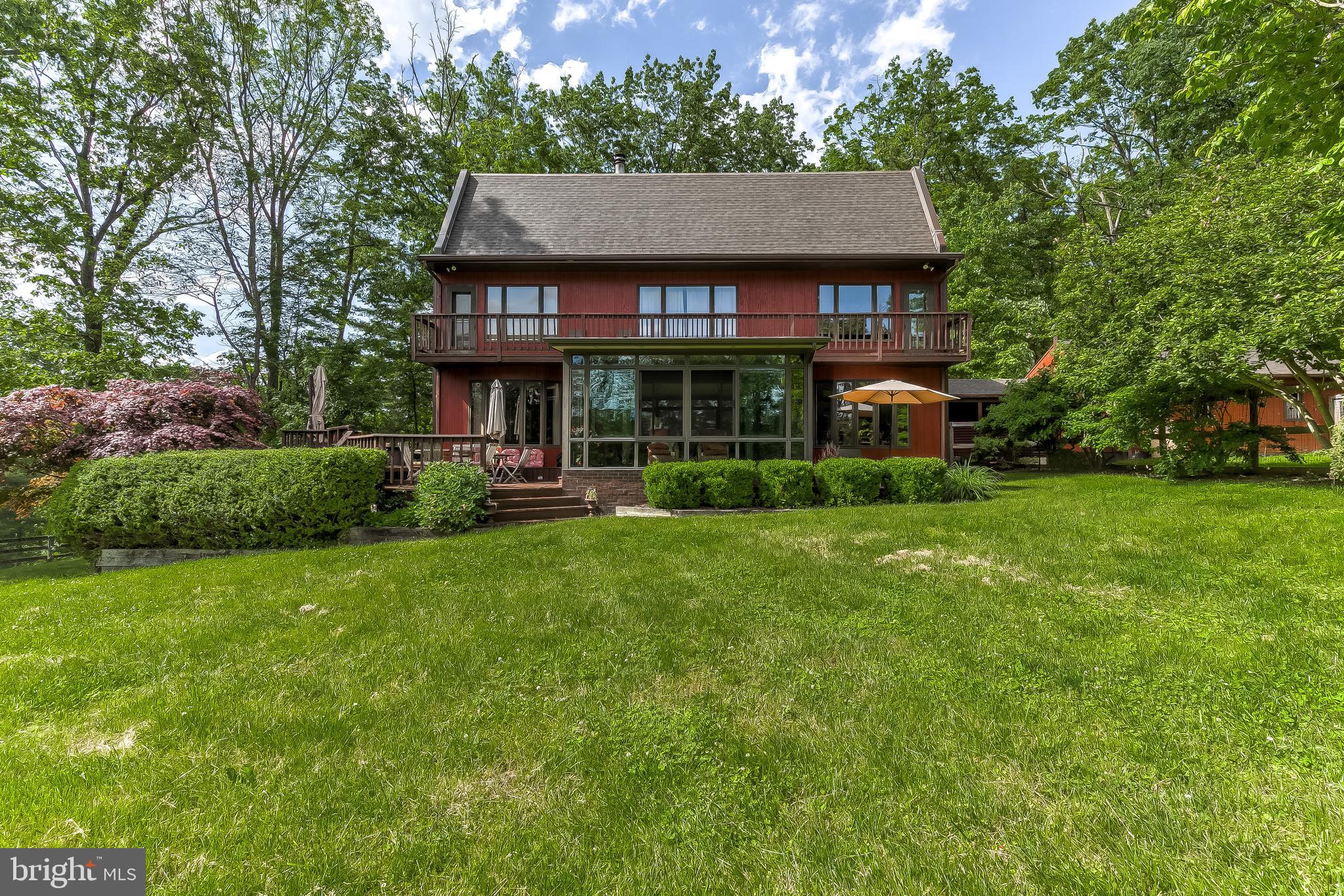 Inwood Farm - Spectacular 10+ acre private farmette located in the heart of both the Greenspring Valley and Mount Carmel Hunt. Sparks location in the Hereford Zone. Glorious views overlooking acres of fenced pasture and backing to over 600 acres of conserved land laced with trails. Chefs kitchen with all of the amenities: gas cooking, warming drawer, walk in pantry, new ice maker 2018, double ovens. Three wood burning fireplaces: master bedroom, kitchen, and family room. First floor features passive solar heat. Family room with beautiful custom built-ins. Recirculating pump provides instant hot water. Entire third floor easily finished for additional living space. Spacious rooms, new sunroom on main floor. Oversized deck for lazy summer days. New siding and paint of exterior 2017. Roof 2017, HVAC 2018, hot water heater 2018. Upstairs balcony with expansive views. Possible subdivision. Original owner was a commercial contractor, so home is overbuilt with concrete subfloors etc.  3 with possible 5 stall barn with heated tack room, hay storage, new hot water heater (2018) washer and refrigerator. 10 x 12 matted stalls, mounted fans, and matted Shedrow. Run in sheds, Nelson Waterers. Separate workshop and equipment storage. New dog fence 2017. Ride out from your property to streams and miles of trails.