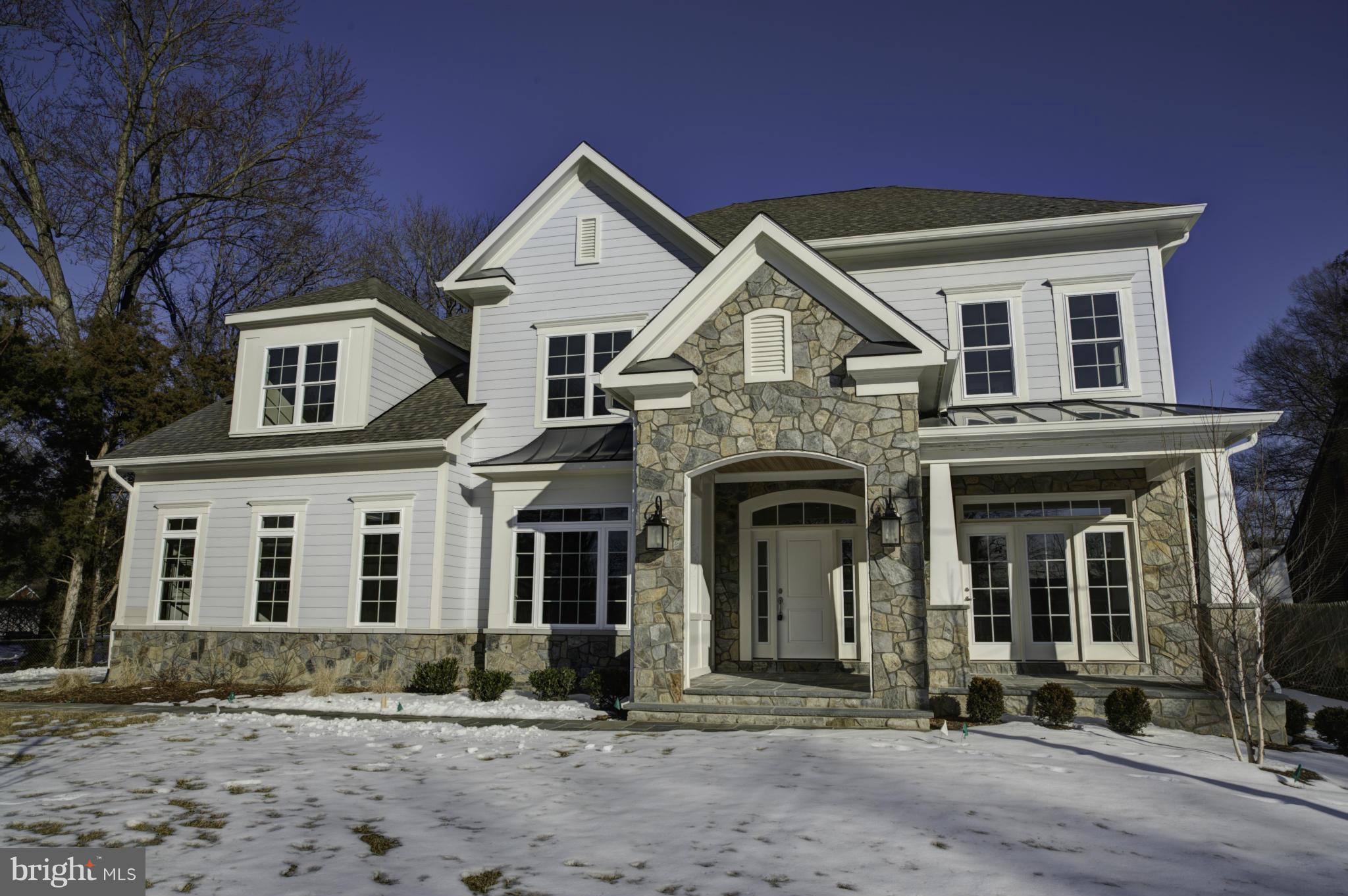 Completed! 6 bedrm 5.5 bath craftsman style home to be delivered early fall 2014. Elegantly integrates a his/hers master bath with adjoining shower & large walk in closets, large mudroom/laundry rm, 3 car gar,  media rm, rec rm and home gym, incredible gourmet kitchen -includes Wolf, Subzero & Bosch appliances. Great floor plan w/exceptional attention to detail. Photos of same model Open Sun 1-3