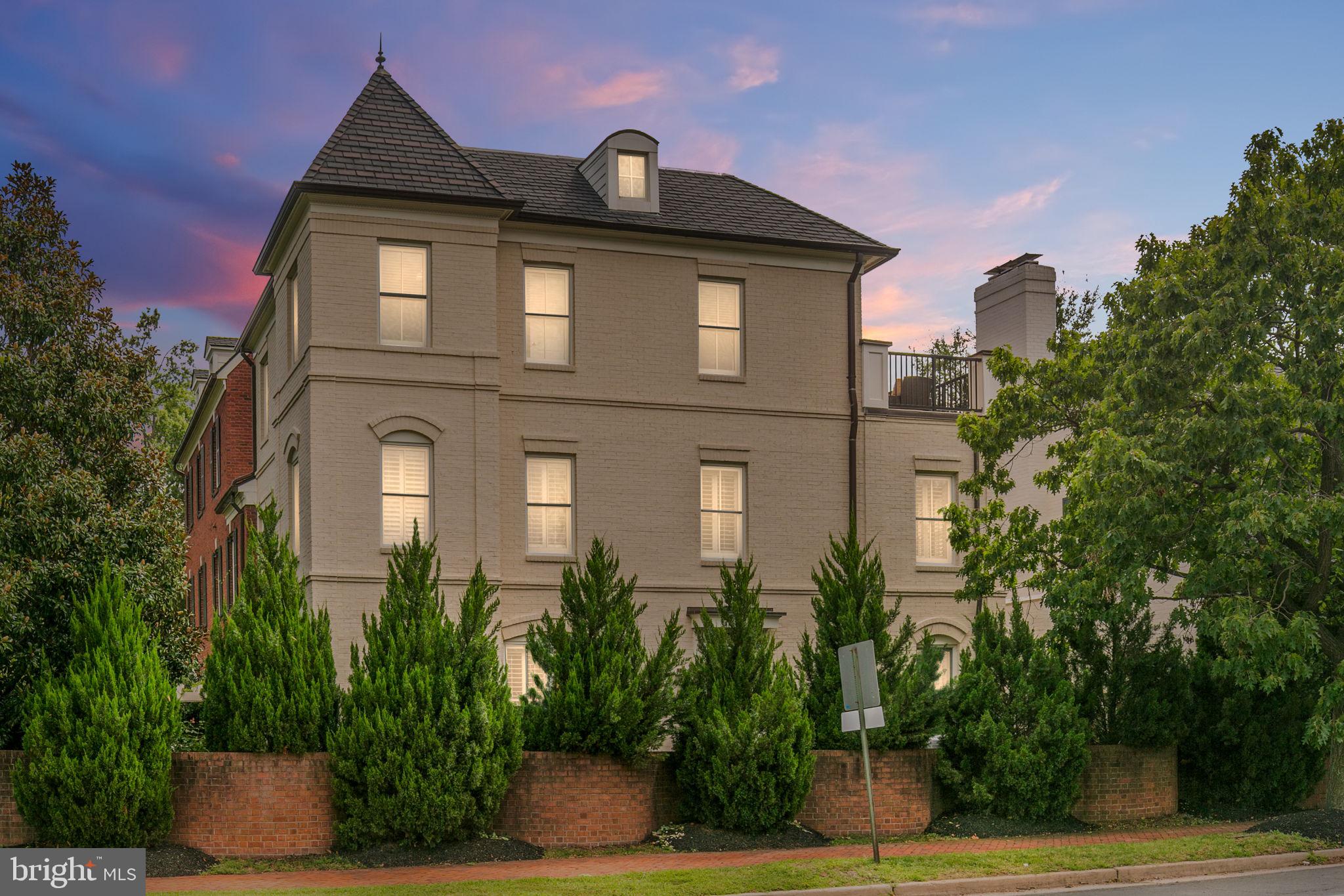 Rarely Available Four-Story Townhouse in Liberty Row:
Welcome to 649 First Street, a stunning four-story townhouse located in the highly coveted Liberty Row community, nestled in the heart of Historic Old Town Alexandria. Offering 4,530 square feet of beautifully updated living space across four levels, this home combines timeless elegance with modern amenities, all within walking distance to the vibrant shops, restaurants, and attractions of Old Town.
Step inside to discover a thoughtfully updated interior, featuring a gourmet kitchen with custom cabinetry, sleek quartz countertops, stainless steel appliances, and rich wood flooring. The main level flows seamlessly to a private terrace, ideal for grilling and entertaining.
On the second floor, you'll find a spacious primary suite complete with a cozy sitting area and a luxurious newly renovated en-suite bath. Highlights include quartz countertops, updated tile work, and an oversized rain shower. This level also includes a convenient nursery and laundry room, perfectly suited to modern living.
The fourth level boasts a rooftop deck, providing a tranquil space for relaxation or entertaining while enjoying the picturesque views. The professionally landscaped grounds further enhance the home's charm, offering privacy in an enclosed outdoor area.
With two assigned parking spaces and an unbeatable combination of space, style, and proximity, this home is a rare find in one of Alexandria's most sought-after neighborhoods.
Don’t miss this opportunity to own a meticulously updated townhouse in Liberty Row.