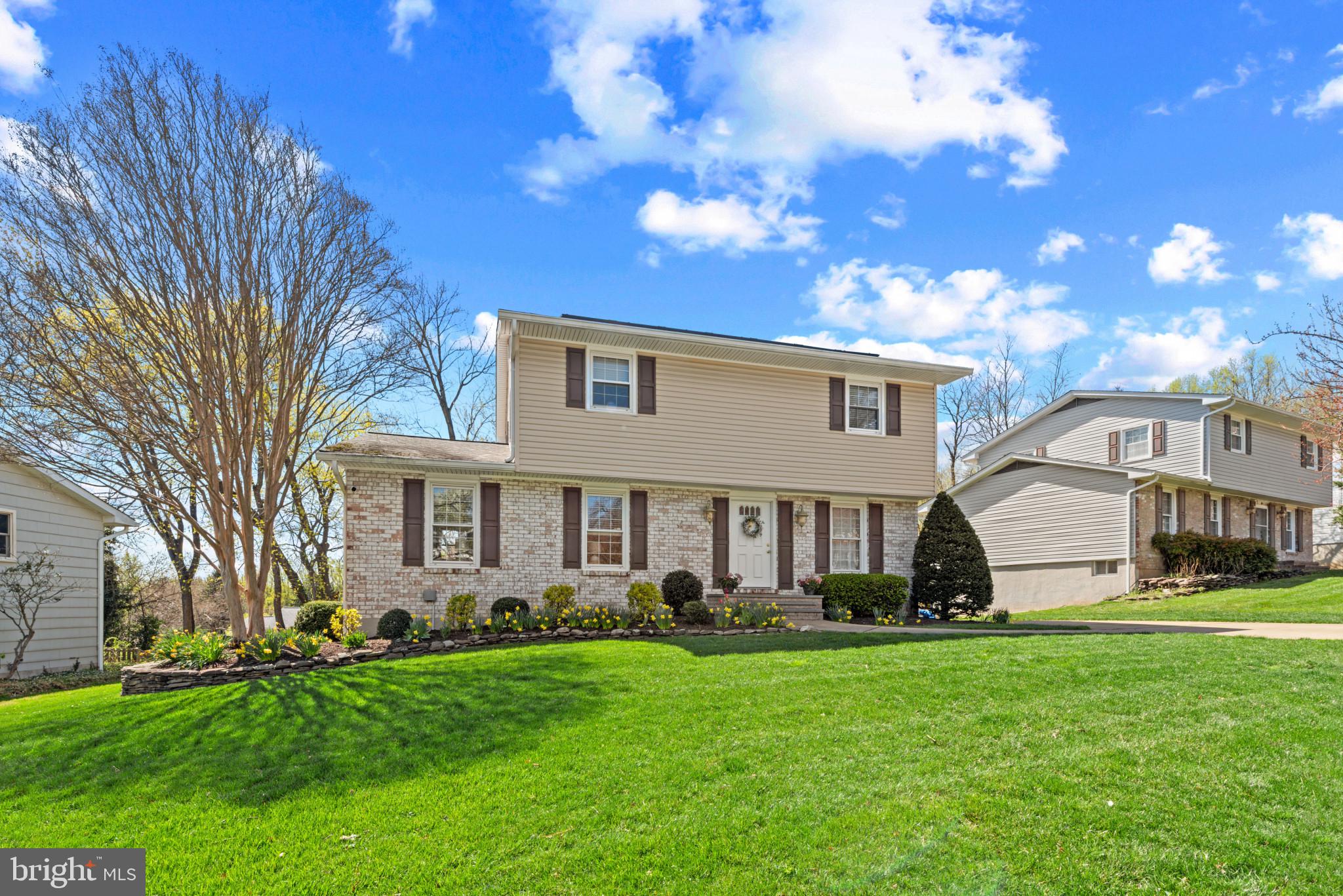 Welcome to 10804 Royal Mews! This beautifully updated 4-bedroom, 2-full bath, and 2-half bath home offers over 3,000 square feet of fully finished living space, including three distinct areas for entertainment or relaxation. The kitchen is massive, featuring an addition with abundant cabinetry, space for a large, eat-in dining table, vaulted ceilings and large windows - and through french doors, a more formal dining space awaits! The roof, HVAC, and windows are all less than 10 years old for added peace of mind. This home has been meticulously maintained in general and features fresh paint throughout. Upstairs, you will find 4 generously sized bedrooms, one of which being the primary suite with its own private bath and two closets. The fully finished basement has a huge rec room, a powder room, and two large storage rooms - one functions currently as both a workshop and gym. Outside, enjoy the screened-in porch plus the privacy of a fenced-in yard. You will find a built-in shed underneath of the kitchen addition as well as more exterior storage under the deck and porch. Located in a peaceful neighborhood with gorgeous landscaping, this home combines comfort, style, and practicality. Don’t miss out on this incredible opportunity! OPEN HOUSES SATURDAY 11:30-1 AND SUNDAY 10-11:30!