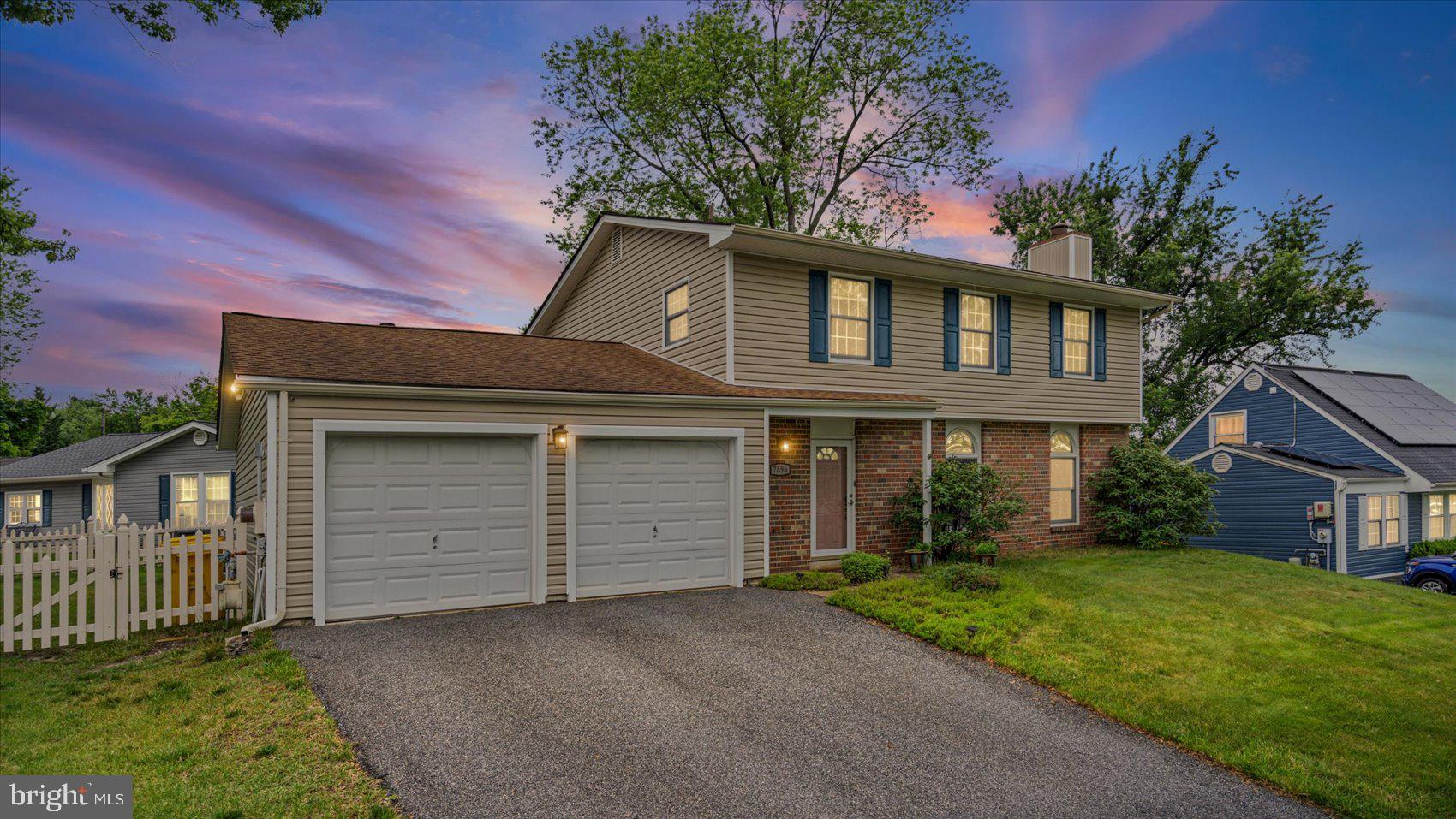 Classic Colonial Best Describes this 4 Bed / 2.5 Bath Home situated on a corner lot backing within a cul de sac. The home offers a traditional floor plan but has open and spacious rooms providing an open concept throughout the home. As you enter, the large front living room is accented with LVP Flooring and the whitewashed brick wood burning fireplace with custom mantle and built ins. From the family room boasts a large renovated kitchen to include a multitude of cabinets, pantries, buffet , island with bar top, granite counters, S.S. Appliances to include a double oven and the luxury of Insta Hot Water @ the kitchen sink. The home offers an additional family room off the kitchen for added space that leads to the fabulous sunroom with cathedral ceilings, brick in lay floor and windows on all sides. The main level also offers a half bath for convenience and laundry/mudroom off the family room that leads to the garage. The upper level offers 4 large bedrooms to include the primary bed & the primary bath with walk in shower. The primary also offers a custom built walk in closet. Beds 2,3 & 4 are all large in size. The outdoor offers a tranquil setting whether sitting in the beautiful sunroom or just outside on the deck enjoying the Koi pond and landscape. The yard is fenced and provides a shed for additional storage. This home has been enjoyed for many years with the long time owners and is awaiting your arrival to make many memories with your family for many years to come!!!!!!