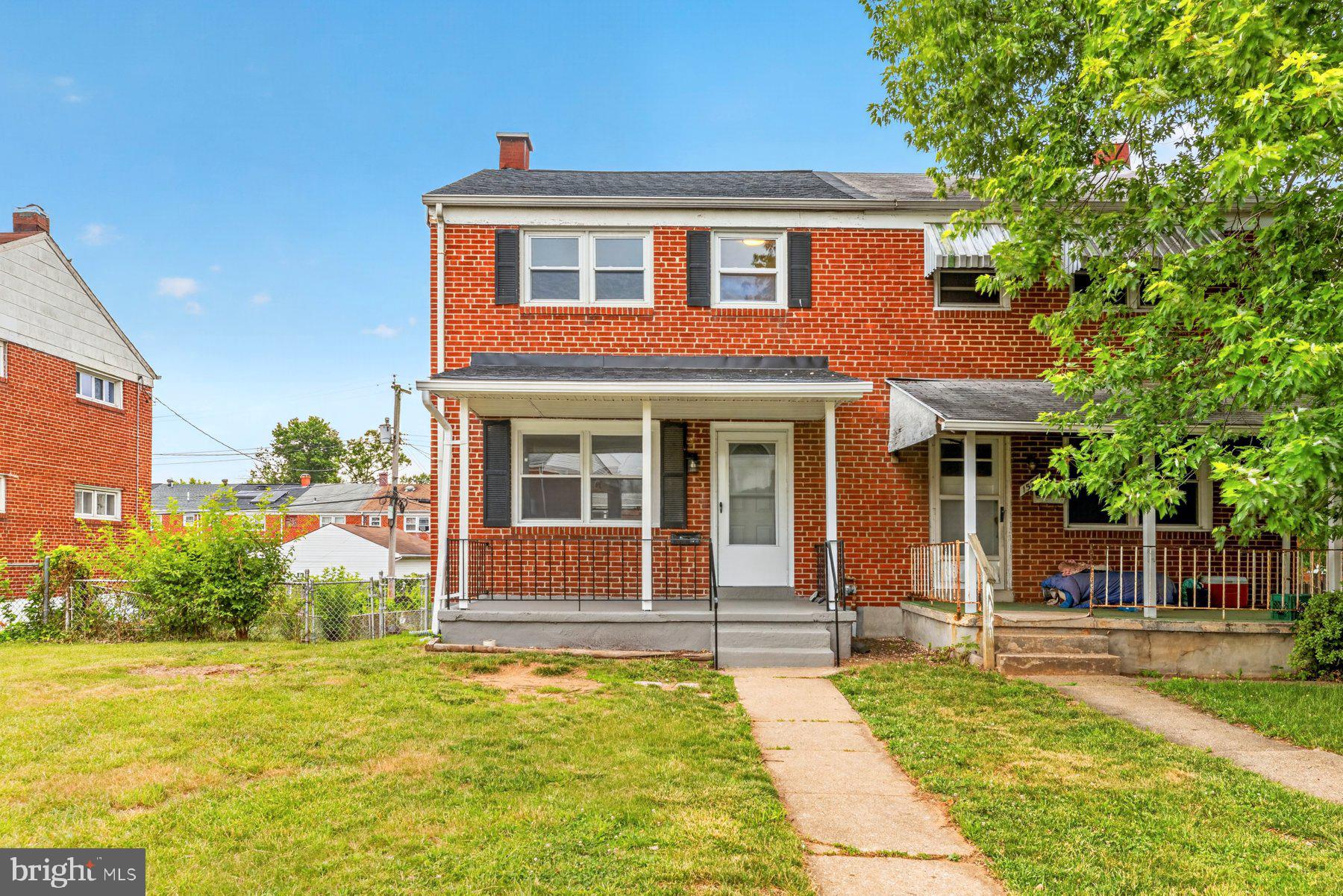 NO HOA! Full-size brick end-unit townhouse featuring 3 bedrooms and 2 full bathrooms, located in the desirable town of Essex. Renovated in 2026, freshly painted with taste  this home features an updated kitchen with new white cabinets, quartz countertops, backsplash, and new appliances, including a dishwasher, refrigerator, and garbage disposal. A new washer and dryer are also included. Enjoy the outdoor deck located just off the kitchen. The home features new luxury vinyl flooring throughout and a beautifully renovated upstairs bathroom with a brand-new bathtub. The basement includes a full bathroom, adding extra convenience and functionality. . Located close to stores and major highways, this move-in-ready home offers the perfect blend of comfort, style, and convenience—all with no HOA restrictions.