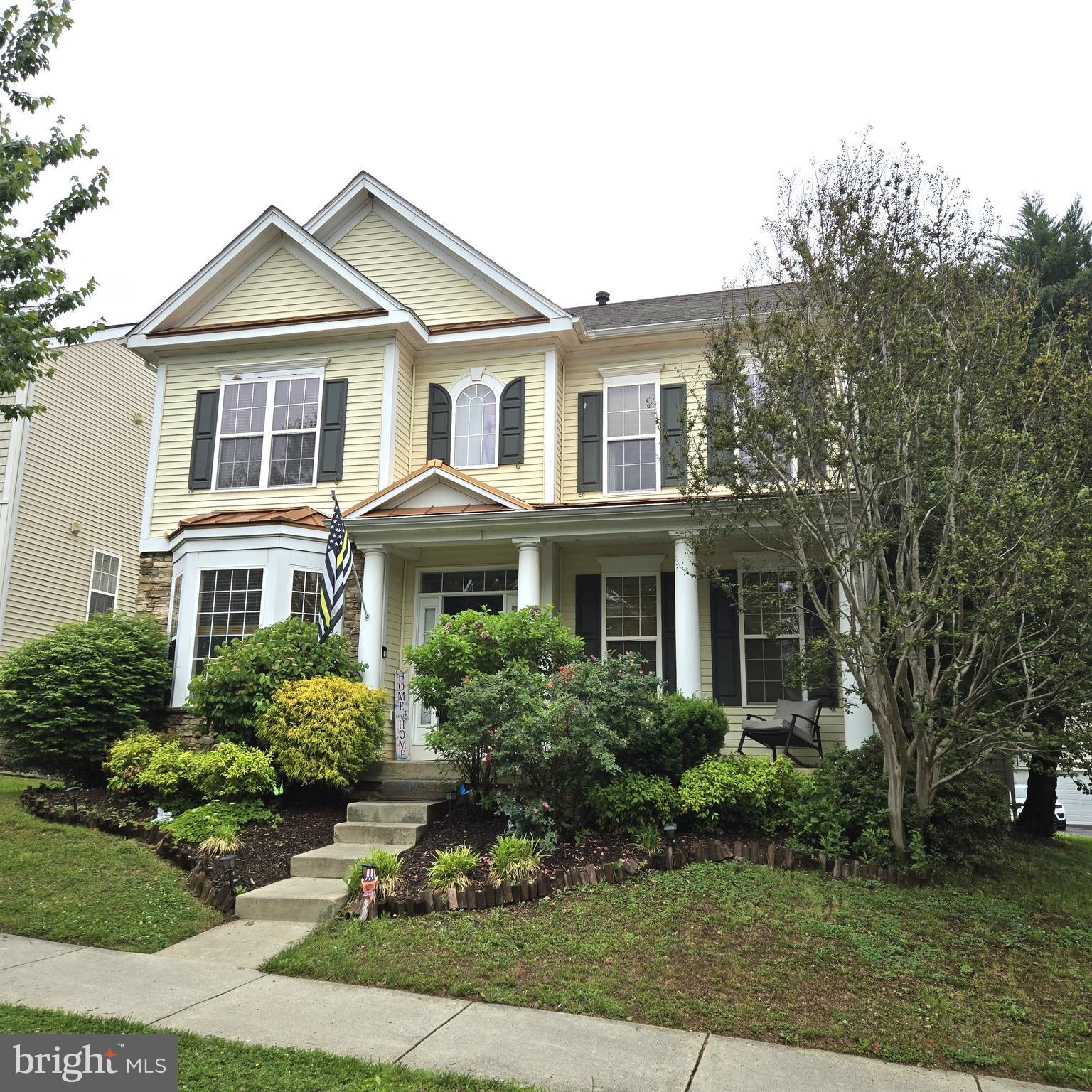 This spacious, well-maintained home features an open floor plan, with most rooms having been freshly painted. The property boasts a large, dream kitchen with ample cabinet and counter space, a pantry, and a kitchen bar overlooking the large family room with a fireplace. Formal dining and living rooms are ideal for entertaining. Upstairs, you will find four bedrooms and two bathrooms. Bedrooms two and three feature walk-in closets. The beautiful owner's suite is also a dream, complete with 2 walk-in closets. The owner's bath includes a garden tub, shower, and a large dual vanity. The property also includes a detached two-car garage and an unfinished basement for storage. This is an excellent opportunity to live in one of the most desirable areas of Charles Town, WV.