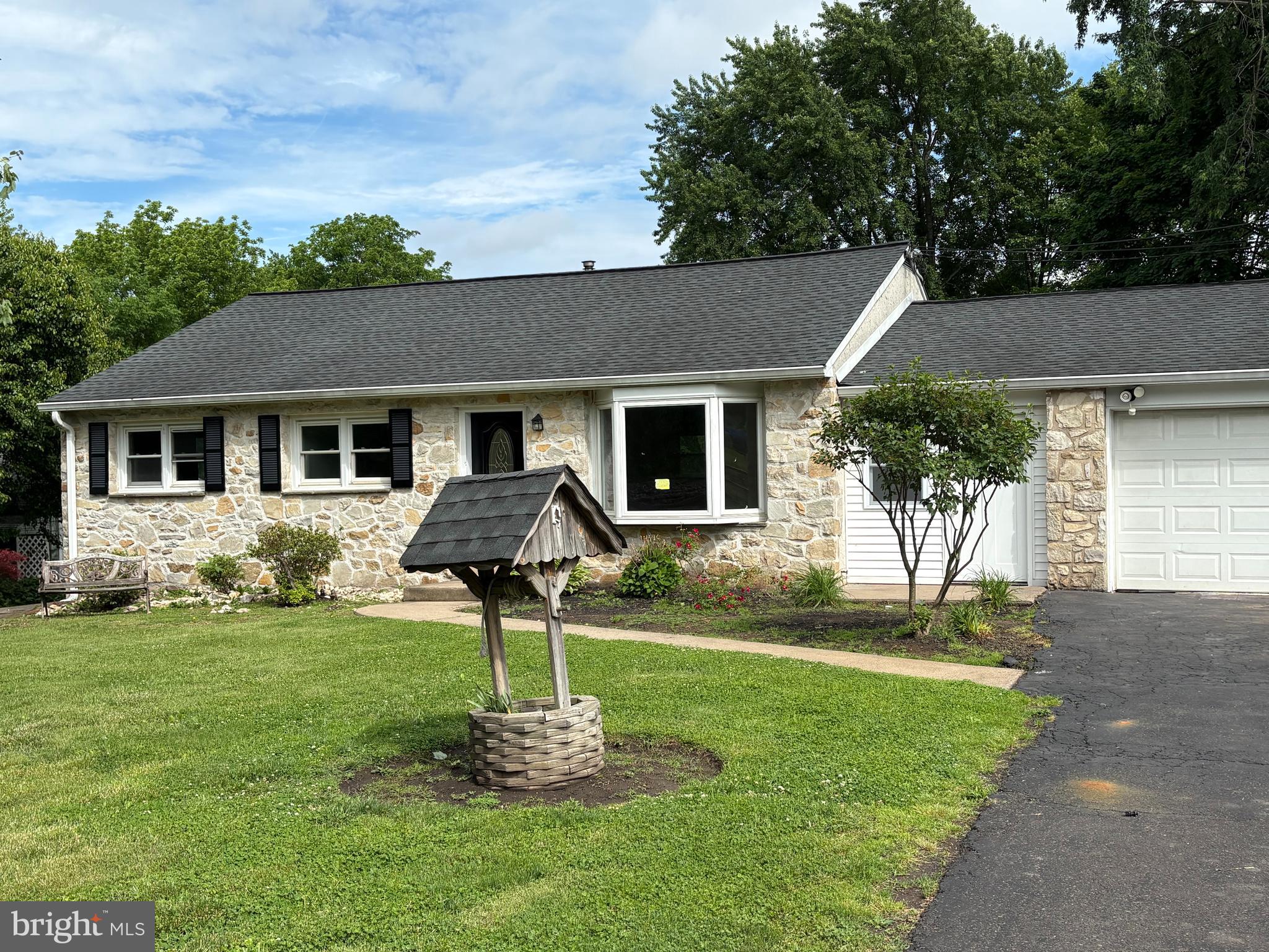 This 3-bedroom, 1-bath ranch home is located in the desirable Ivyland section of Bucks County. Features include an updated kitchen with tile backsplash and stainless steel appliances, newly finished original hardwood floors throughout, a spacious unfinished basement, and a 2-car garage.
Enjoy the large rear yard with a beautiful stone patio, perfect for relaxing or entertaining.
Schedule your appointment today!