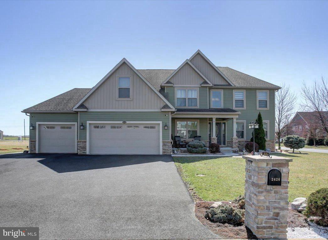 Stunning, Beautiful, Exceptional Quality - Time to make this YOUR "Home".  Inside to outside, this home is very well maintained.  Walk through the front door, feel the difference - you are "Home"!  4 BR/3.5BA over 4000 SF, extra large paved parking area, patio, large shed, radon system installed, quality decorative doors, engineered hardwood flooring throughout the main & upper level,  ceramic tile, etc etc.  Location is great with being close to medical offices, shopping, groceries, & interstate access, etc.  The "Worthington" is a popular model, but this one goes far above what it has to offer to the future homeowner looking to move to the Chambersburg area or looking to upgrade.  If you like to cook and/or spend time in your kitchen, take note of the appliances & special features in this kitchen.  From extra storage - well placed all over, to a fully finished lower level w/full bath & a Bose surround system to an office on the main level which could be used for an extra guest room w/hall half bath to a stunning open floor plan on the main level, a laundry rm on the main level w/ laundry tub & washer/dryer staying, a huge primary suite on the upper level, with three bedrooms & hall bath with special quality accents,  etc.   Set your appointment today to soak in every special feature of this property, feel good and then make it Yours!
