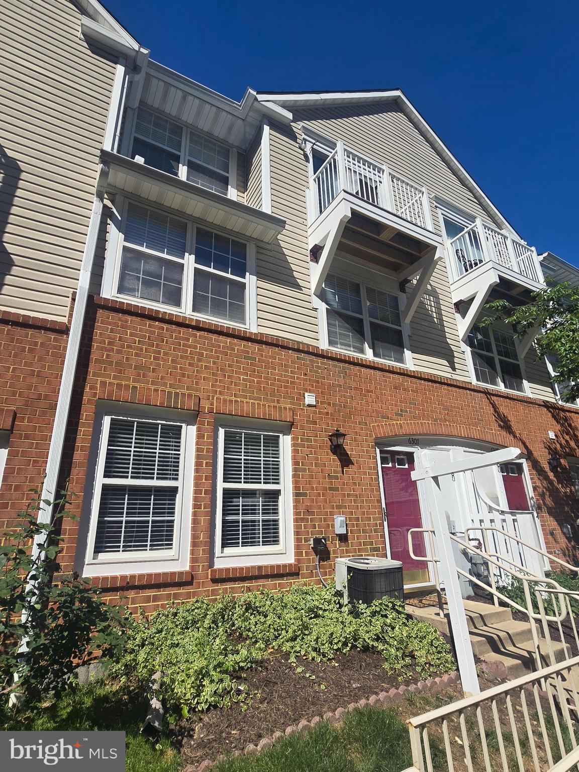 Welcome home to 6307 Sandpiper Court, a beautifully updated and meticulously maintained 3 bedroom townhome in Howard County, ideally situated within the community with convenient parking and easy access to the home. Thoughtfully refreshed throughout, this move-in-ready property offers stylish updates, modern conveniences, and a location that makes everyday living effortless.
Upon entering the main level, you will find brand new luxury plank flooring as you enjoy an open, light filled living area adjacent to the separate dining space with additional storage space.  The tastefully updated kitchen with new appliances (refrigerator, microwave and dishwasher) and a spacious pantry rounds out the first floor.  The second floor includes two bedrooms with spacious closets as well as an updated full bathroom.  The primary suite on the third floor includes a spacious bedroom with light-filled, walk-in closet and full, updated bathroom as well as a private balcony. Additional recent improvements include fresh paint throughout, hot water heater (2025), blinds throughout, new lighting, ceiling fan and smart thermometer
Enjoy the benefits of townhome living with the added convenience of condo-style maintenance, as exterior upkeep is handled for you. The Orchard Club community also offers a pool and new playground and is within walking distance to both the elementary and middle school. With its extensive list of updates, pride of ownership, convenient location within the community, and easy access to shopping, dining, commuter routes, and all that Elkridge has to offer, this home is ready for its next owner to enjoy.