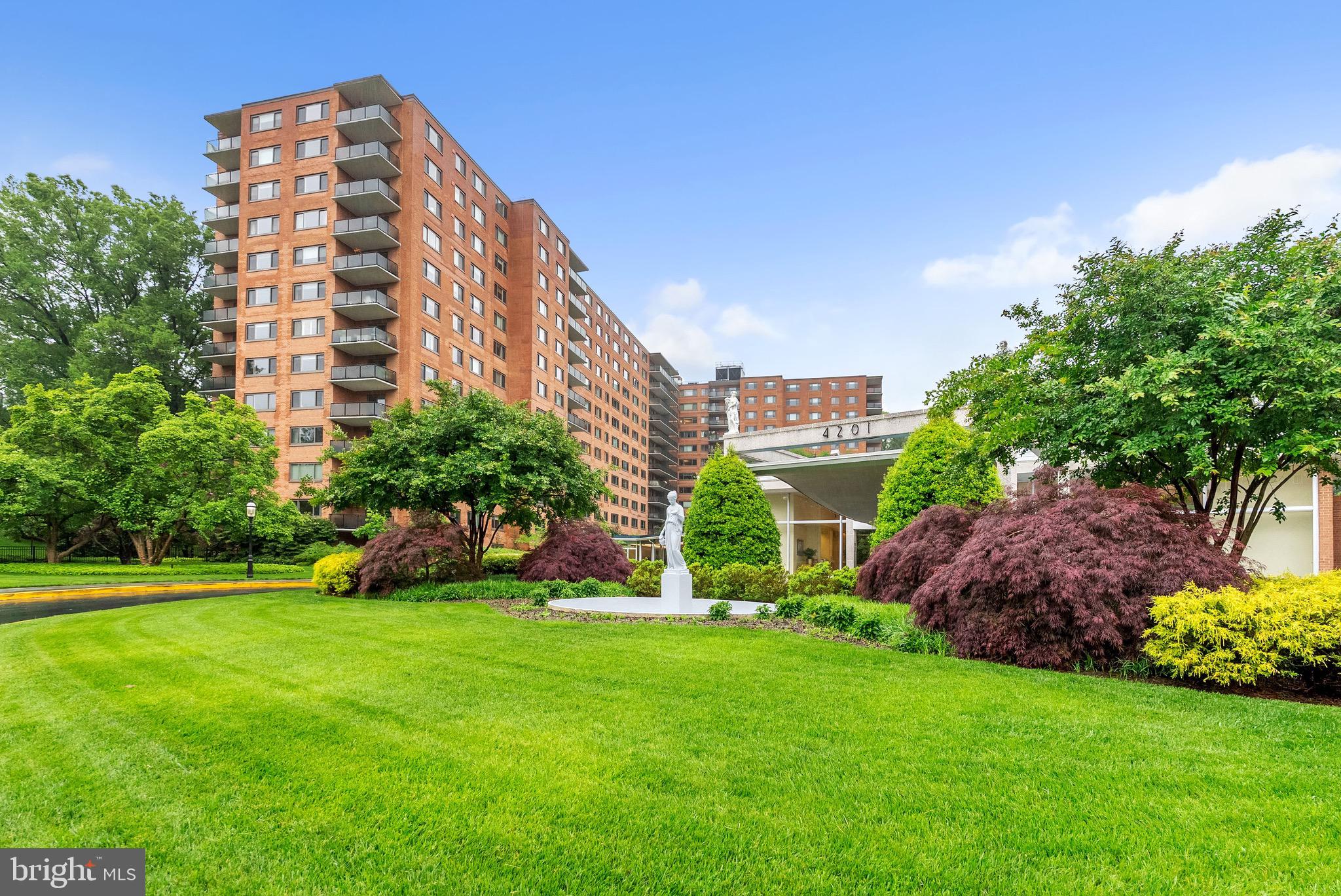 Welcome to The Towers — a well-established, full-service community offering resort-style amenities and a beautifully updated residence that lives like a one-bedroom while benefiting from a studio footprint and favorable condo fees.

This thoughtfully designed layout includes a separate den currently used as a bedroom, creating privacy and flexibility rarely found at this price point. Large windows bring in abundant natural light, while the open living and dining areas offer comfortable space for everyday living and entertaining.

The renovated kitchen features shaker-style cabinetry, quartz countertops, stainless steel appliances, slate tile backsplash, and modern finishes. Additional highlights include updated flooring throughout the living areas, fresh neutral paint, a refreshed bathroom, and two oversized walk-in closets providing exceptional storage.

The monthly condo fee covers all utilities and supports an impressive array of amenities, including 24-hour front desk and security, concierge services, a grand lobby, Olympic-size outdoor swimming pool, fitness center, tennis courts, library, party room, on-site convenience market, dry cleaning services, barber/beauty salon, package handling, and beautifully landscaped grounds.

Ideally located in one of Northwest DC’s most established neighborhoods, residents enjoy easy access to public transportation, American University, Wesley Heights Trail, Rock Creek Park, Georgetown Waterfront, Capital Crescent Trail, Chevy Chase shopping district, and downtown Bethesda — offering a perfect balance of peaceful surroundings and city convenience. Street parking and residential permit options are available, with garage parking offered separately through the association when available.

This home presents an outstanding opportunity for buyers seeking value, flexibility, and long-term potential in a solid, amenity-rich building.

Please pay special attention to condo restrictions: no pets, or rentals within the first 12 months of owning the unit (per HOA guidelines). However, after the 12 month period, this unit has a strong rental history and would be an excellent addition to your buyer's portfolio.