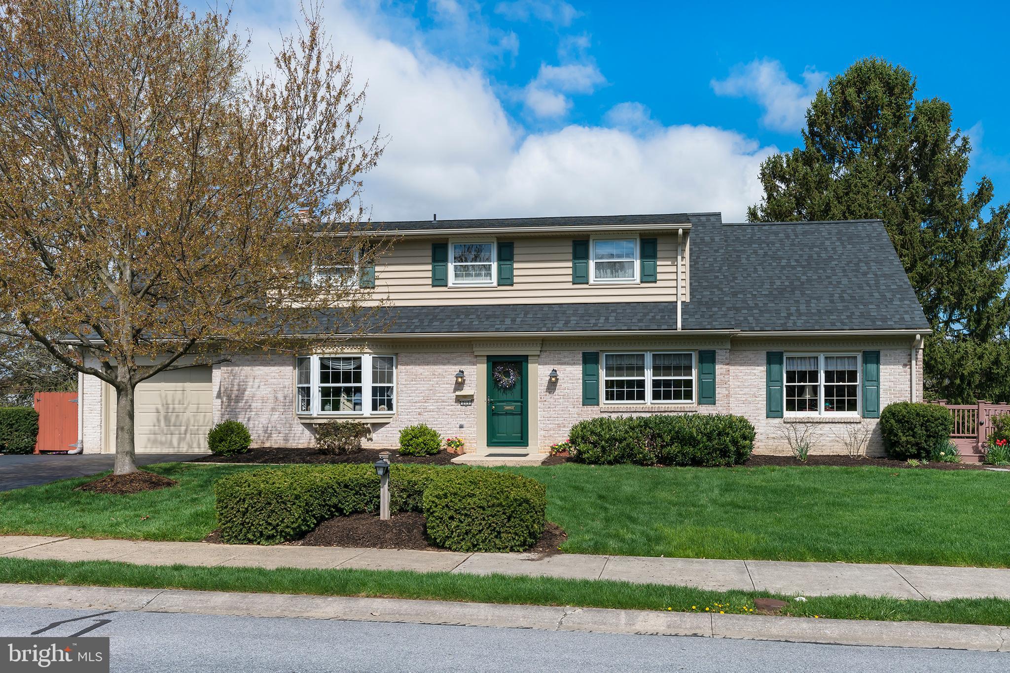 Adorable country home in desirable Lititz neighborhood.  4 bedrooms, 2 full baths, 3190 total sq ft of living area (2315 + 875 LL).  Eat-in country kitchen with all appliances.  Formal dining room.  Large living room with beautiful bay window plus 1st floor family room.  1st floor also has a bedroom or office with additional 3 bedrooms on 2nd floor.  Lower level daylight walk out basement is finished with a family room, wood burning fireplace and bar for entertaining.  Beautiful screened-in patio.  Composite deck and circular patio perfect for your firepit.  Central air, garage, and a beautiful yard.

We will be presenting all offers on Friday 4/16 at 5:00.  Please have all offers to Dawn by 4:30.
Please bring highest and best offer no escalations.