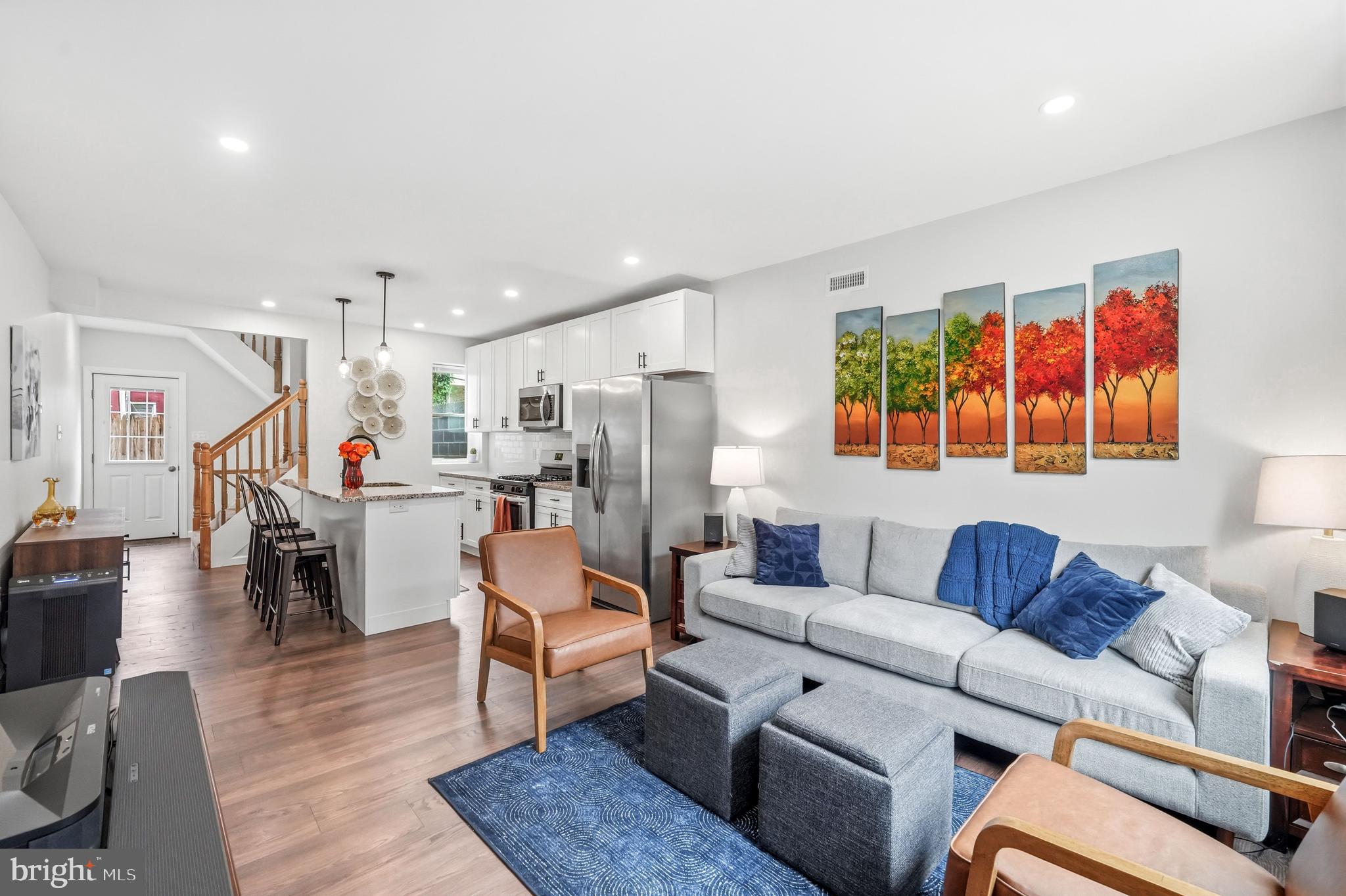 Forget the standard, cookie-cutter flips. This Point Breeze standout was taken down to the shell and meticulously rebuilt by its owners as a custom dream home. Unlike typical area renovations, every inch features premium upgrades, high-end finishes, and long-lasting craftsmanship.

The ultra-modern, open-concept main floor flows seamlessly into a gourmet chef’s kitchen perfect for entertaining. Step directly outside to your private backyard patio, an urban oasis designed for dining and grilling.

Upstairs hosts three bright, generous bedrooms and two beautifully appointed full bathrooms featuring premium tile-work and modern fixtures.

Fully Finished Lower: The versatile basement includes laundry, a full third bathroom and a fully legal fourth bedroom with proper egress, perfect for a home gym, guests, an au pair, or a private home office.

Private Roof Deck: The experience is capped off by a massive roof deck boasting panoramic, unobstructed views from the Center City skyline to the Stadium District. It is, without question, the city's best seat for sunsets.

The Location: Live the ultimate urban lifestyle in one of Philly’s most dynamic neighborhoods. You are minutes from the Broad Street Line for an easy Center City commute, and just a short walk to Passyunk Square’s restaurants, boutiques, and vibrant cafes. Everything is right at your doorstep.