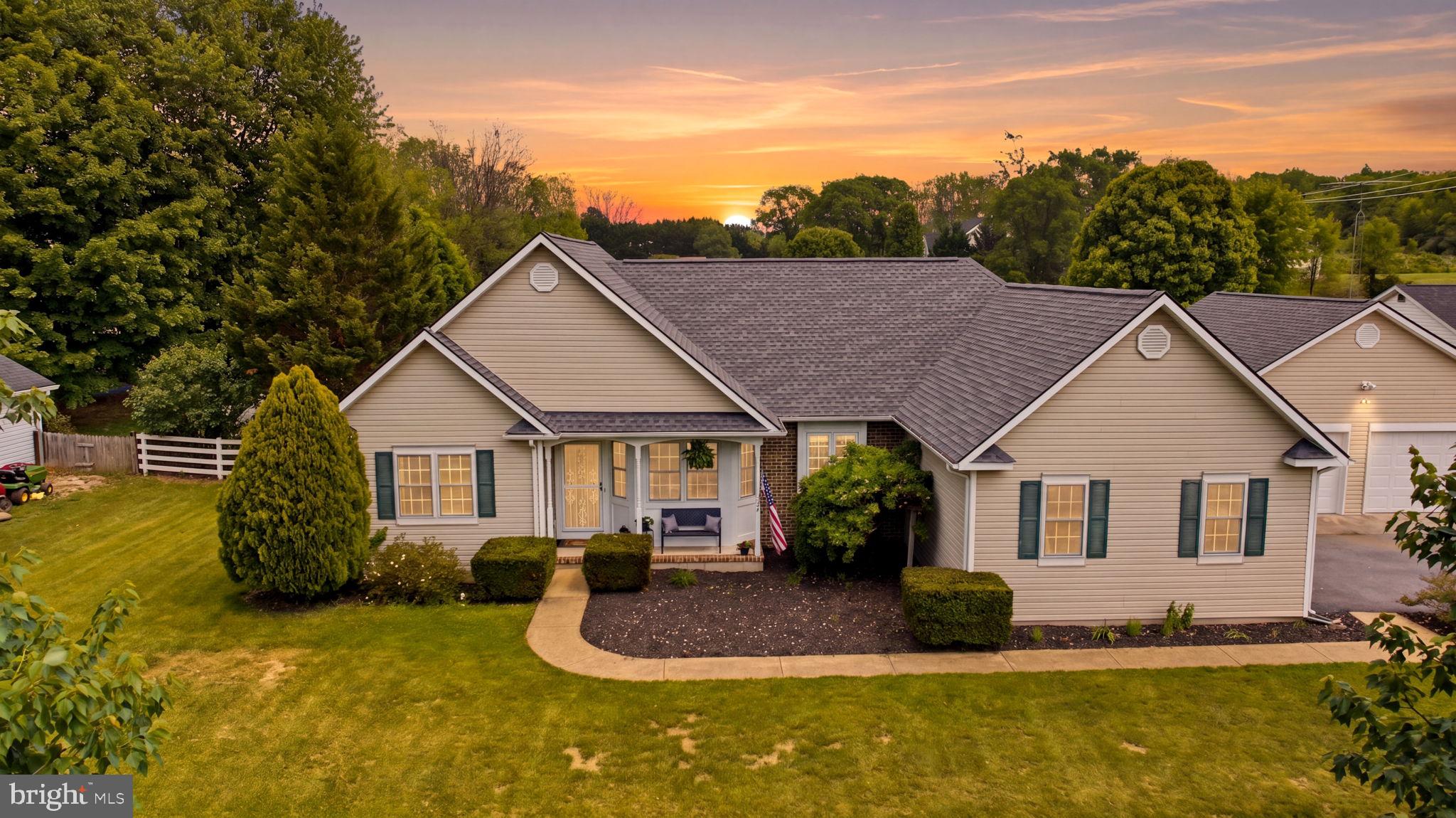 Back on the market, No fault of seller!  Beautifully updated ranch home situated on a spacious .76-acre lot in the desirable Hedgesville school district…and NO HOA! This well-maintained 3 bedroom, 2 bath home offers an open and functional layout with numerous updates throughout. The kitchen was upgraded in 2018 along with luxury vinyl plank flooring in the kitchen, living room, and hallways. Bathrooms were renovated in 2020, and new carpet was added to the bedrooms and family room. Major improvements include a new HVAC system in 2023 and a new roof in 2024 for peace of mind.

Enjoy outdoor living with a newer backyard deck, beautifully landscaped yard, rebuilt shed, and plenty of space to relax or entertain. Additional recent updates include new garage doors, new patio entry door, fresh carpet in the primary bedroom, and septic system recently pumped.

The split-bedroom floor plan, oversized family room, large kitchen, and attached 2-car garage make this home both comfortable and functional. Located in a great neighborhood with a country feel while still convenient to Martinsburg and commuter routes.

Move-in ready with modern updates, a large lot, and no HOA restrictions…yes that’s right…no HOA!  This one checks all the boxes!  Schedule your showing today!