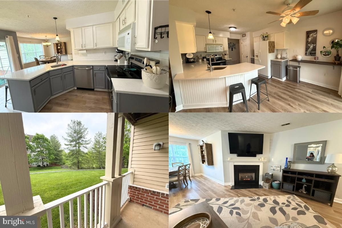 Spacious and sun-filled condo in the highly sought-after Spring Ridge community. While the main building entrance is at ground level, interior stairs lead down to the unit. Thanks to the grading of the building, this home enjoys a private, walk-out patio with a sliding glass door - perfect for easy access, bringing in groceries, or managing strollers, toys and gear without stairs.

Inside, you'll find an open-concept layout with new luxury vinyl plank flooring, a cozy gas fireplace, and an updated kitchen featuring quartz countertops, modern color palette, a large island adequate for stool seating, and a ceiling fan for added comfort. The primary suite includes a private bath and walk-in closet. A hall linen closet provides extra storage, and a full bathroom serves both guests and the secondary bedroom.

Enjoy all that Spring Ridge has to offer, including a community center, four pools (main pool, lap pool, piano pool, and baby pool), three tennis courts, two basketball courts, a soccer field, nine tot lots, over 20 miles of walking and biking trails, and 200 acres of open space - 38 of which are part of a Certified Nature Sanctuary. The community also features a shopping center with restaurants, a grocery store, gym, gas station, and on-site fire station. Spring Ridge Elementary School is conveniently located within the neighborhood. Just minutes to Frederick and major commuter routes. Unit available for move-in starting June 1.  An annual household income of approximately $80,000 is preferred, along with a minimum credit score of 700. All occupants aged 18 and older must submit a separate rental application. Applications must be completed through RentSpree.  https://apply.link/13pv4Zc Pets considered on a case by case basis.