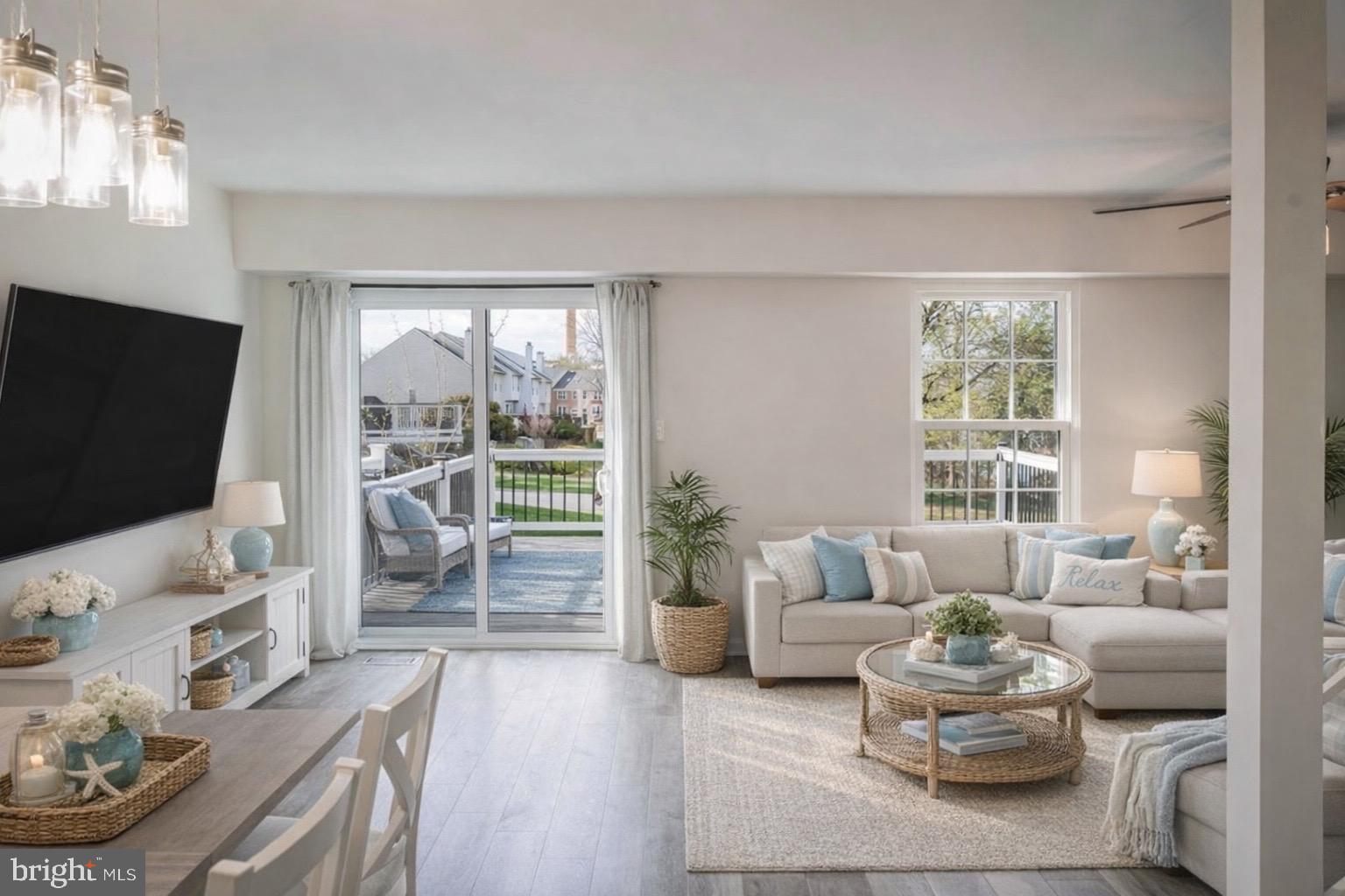 Live Life Coastal...
Enjoy the best of water-privileged living  in this beautifully fully remodeled and freshly painted 3-bedroom, 2.5-bath townhome,  ideally situated in one of Anne Arundel County’s most sought-after,  amenity-rich communities.

This  move-in ready home has been thoughtfully updated throughout, featuring  renovated bathrooms, modern finishes, and a layout designed for both comfort and functionality. The spacious primary suite offers a peaceful retreat, while two additional bedrooms provide flexibility for guests, a home office, or additional living space. For those seeking a larger secondary suite, there is potential to open the wall between the two additional bedrooms to create one expansive bedroom.

The finished basement expands your living area—perfect for a family room, recreation space, or playroom, offering versatility to fit your lifestyle.

Step outside onto the rear deck and take in tranquil Stoney Creek views, where summer sunsets create the perfect backdrop for relaxing evenings or entertaining guests.

Beyond the home, the community offers an exceptional lifestyle with an impressive list of amenities, including a waterfront beach, pool, playground, pickleball and tennis courts, walking trails, community park, scenic boardwalk, boat storage, and launch access. Known for its active and engaging atmosphere, residents enjoy a true sense of community with opportunities to connect, unwind, and take full advantage of the waterfront surroundings.

Whether you're looking for a low-maintenance home or a vibrant community with resort-style amenities, this property offers the perfect combination of both.

Don’t miss your opportunity to own a fully updated home in one of Anne Arundel County’s most desirable water-privileged neighborhoods. Schedule your private showing today.