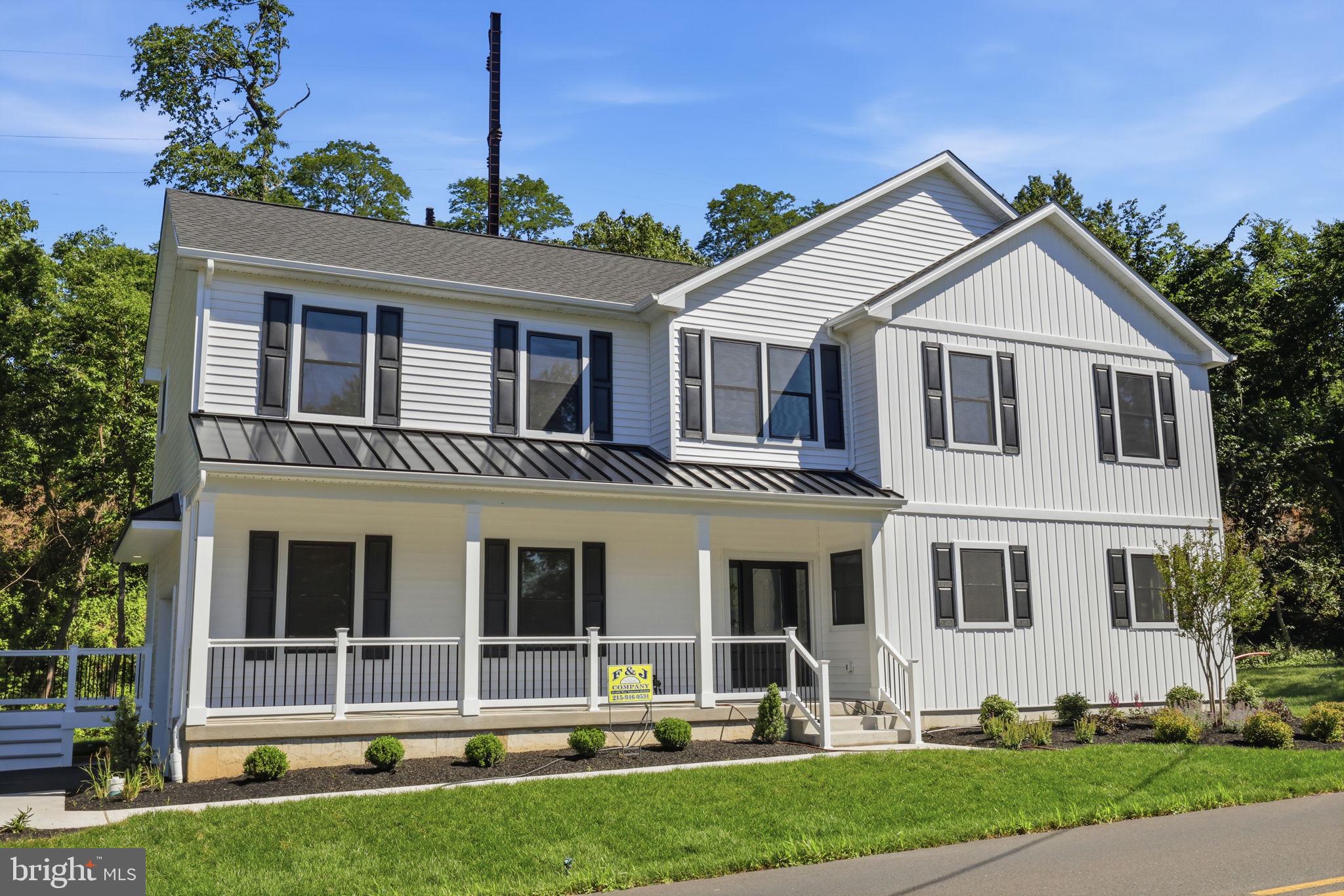 Welcome to this stunning new construction F& J Home located in the heart of desirable Yardley, directly across from the prestigious Yardley Country Club and scenic golf course. This beautifully crafted 3-bedroom, 2.5-bath residence with an additional room that can be used as a nursery or home office this offers the perfect blend of timeless elegance and modern luxury.

Step inside to discover an open and inviting floor plan enhanced by recessed lighting throughout, custom chair rail molding along the entire first floor, and high-end finishes at every turn. The spacious living and dining areas flow seamlessly together and are anchored by a gorgeous fireplace, creating the perfect space for entertaining or relaxing at home.

The designer kitchen and upscale finishes throughout the home showcase exceptional craftsmanship and attention to detail. Upstairs, generously sized bedrooms and beautifully appointed bathrooms provide comfort and sophistication for the whole family.

The fully finished basement offers additional living space ideal for a media room, home gym, playroom, or office. Outside, enjoy the convenience of a private driveway and attached garage.

Perfectly situated in one of Bucks County’s most sought-after locations, this home offers luxury living with golf course views and close proximity to shopping, dining, major highways, and award-winning Pennsbury schools
