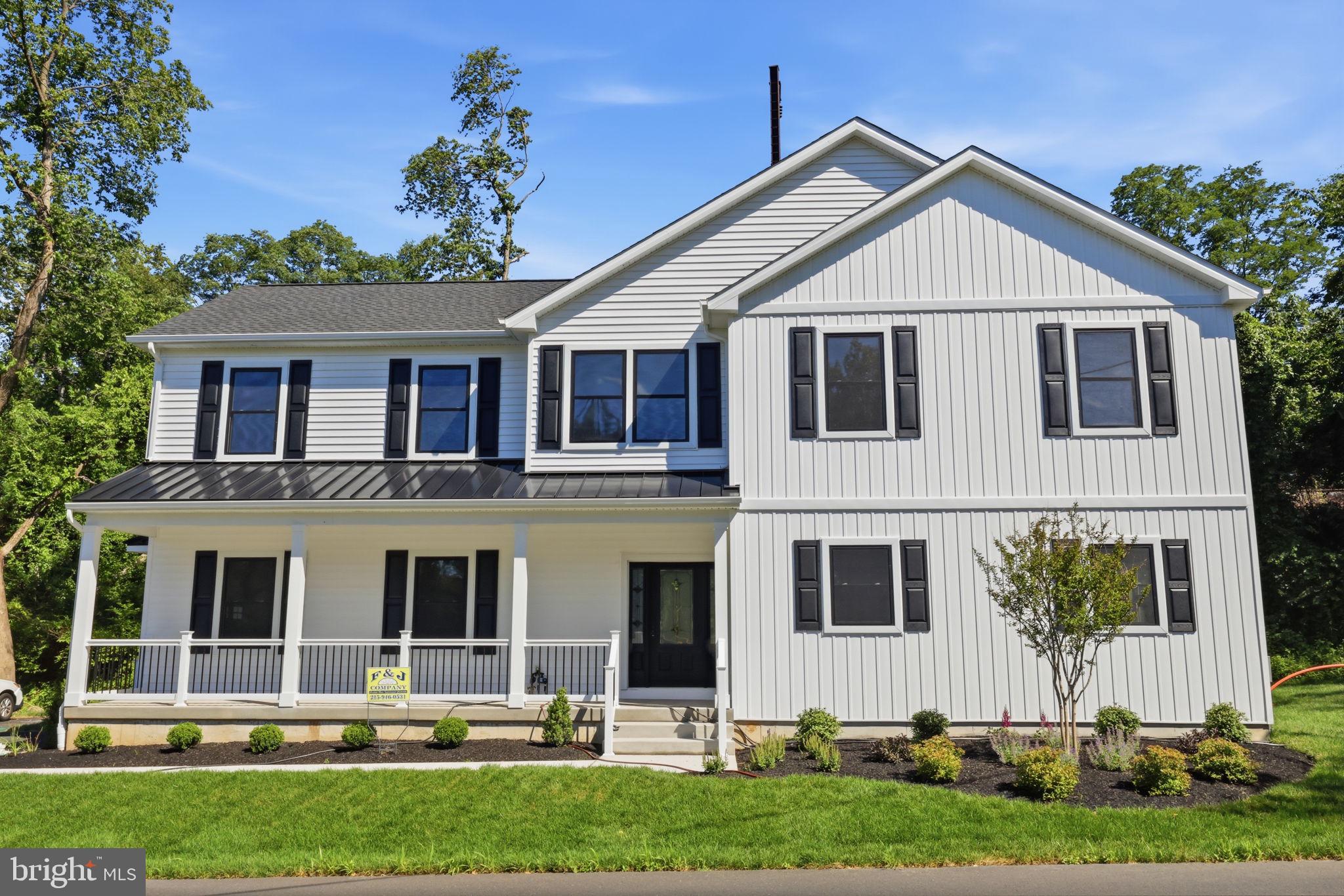 Welcome to this stunning new construction F& J Home located in the heart of desirable Yardley, directly across from the prestigious Yardley Country Club and scenic golf course. This beautifully crafted 3-bedroom, 2.5-bath residence with an additional room that can be used as a nursery or home office this offers the perfect blend of timeless elegance and modern luxury.

Step inside to discover an open and inviting floor plan enhanced by recessed lighting throughout, custom chair rail molding along the entire first floor, and high-end finishes at every turn. The spacious living and dining areas flow seamlessly together and are anchored by a gorgeous fireplace, creating the perfect space for entertaining or relaxing at home.

The designer kitchen and upscale finishes throughout the home showcase exceptional craftsmanship and attention to detail. Upstairs, generously sized bedrooms and beautifully appointed bathrooms provide comfort and sophistication for the whole family.

The fully finished basement offers additional living space ideal for a media room, home gym, playroom, or office. Outside, enjoy the convenience of a private driveway and attached garage.

Perfectly situated in one of Bucks County’s most sought-after locations, this home offers luxury living with golf course views and close proximity to shopping, dining, major highways, and award-winning Pennsbury schools