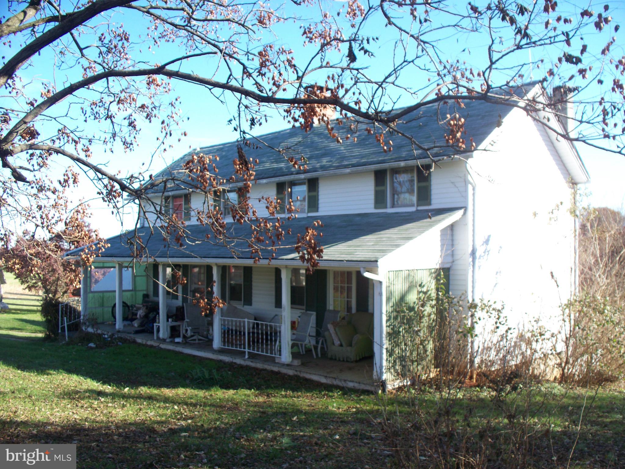 92+ acres land including 55 +/- ac of pasture, plus woodland, pond and farmstead with mid-19th C farm house, bank barn, granary, spring house and mid-20th C  dairy, machine shed, workshop and garage. This is an Estate Sale. The farm house is vacant and winterized. All contract offers must be submitted not later than 5 pm on Friday, January 26, 2024.  The Seller will not sell the property prior to this date.  
There are two (2) tax parcels which are sold as an entirety:
76.29 acres m/l with Improvements - Tax ID # 03-040852 - 2110 White House Road, Bel Air, MD 21015 and 16.56 acres m/l unimproved land on the north side of White House Road - Tax ID # 03-040844
See the additional information, AG Preservation Deed of Easement, Plat and disclosures in the MLS documents. Please do not visit the property without an appointment.