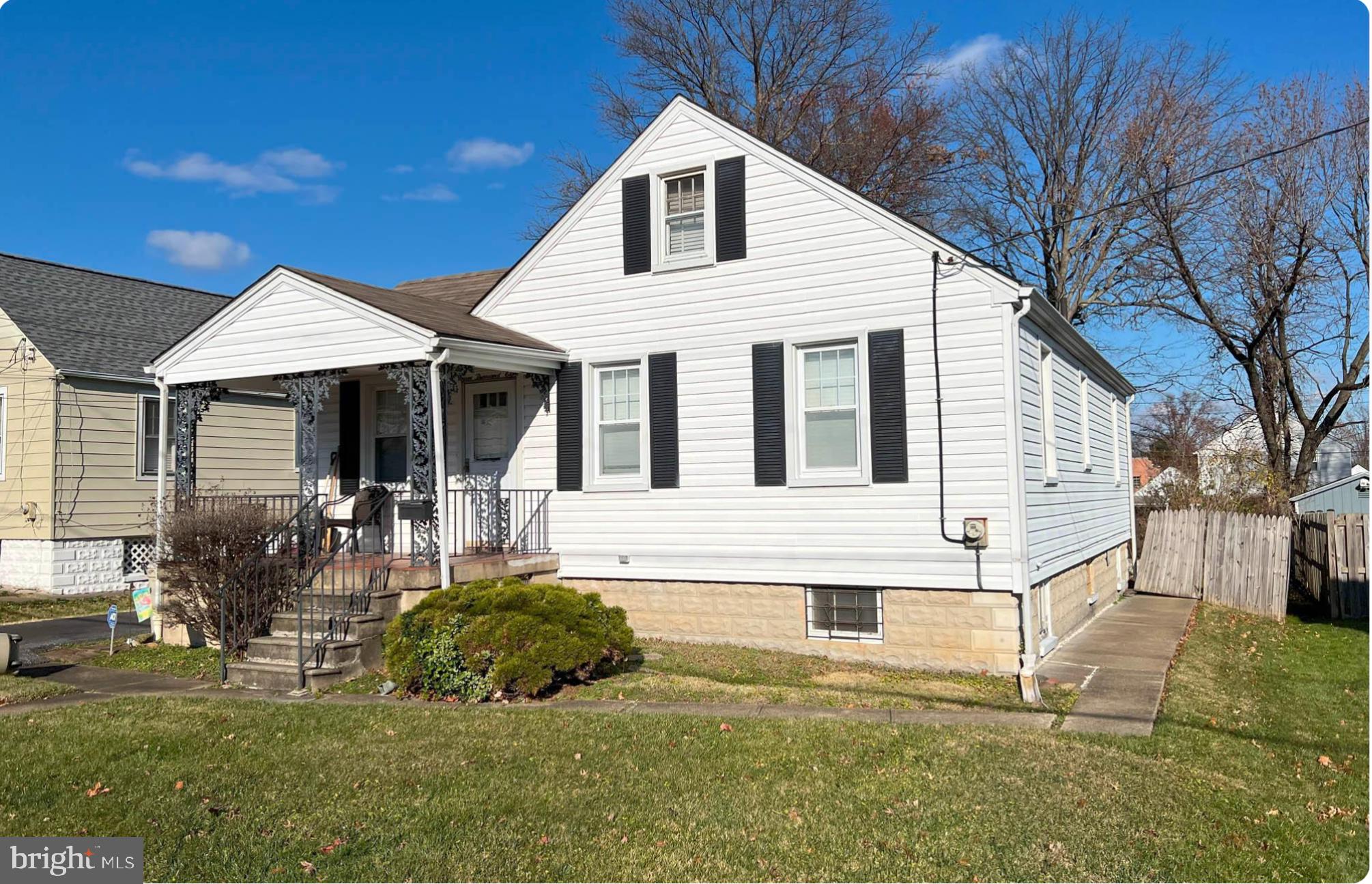 FOR LEASE Single Family House with two bedroom, one bathroom for rent in Parkville. This family home is nestled in one of Parkville. Central air heat with washer and dryer and great for additional storage in the Attic. There is a separate entrance for basement for lower level tenant but the unfinished area in the basement is not shared; completely separate. Garage is not available for storing and leased separately. Large fenced yard and driveway large enough for 3 or more vehicles.